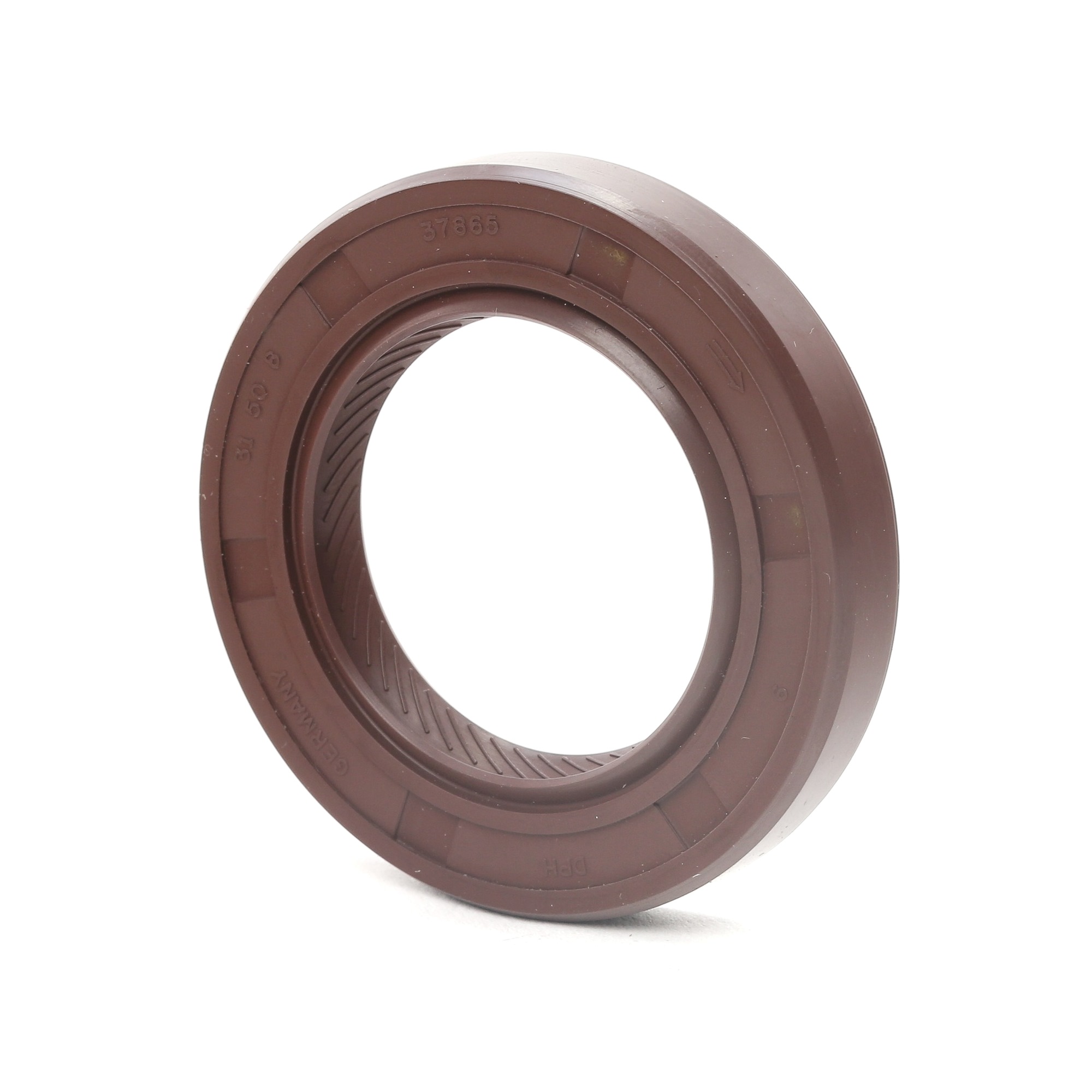 V40-1805 VAICO Crankshaft oil seal OPEL Q+, original equipment manufacturer quality MADE IN GERMANY, frontal sided