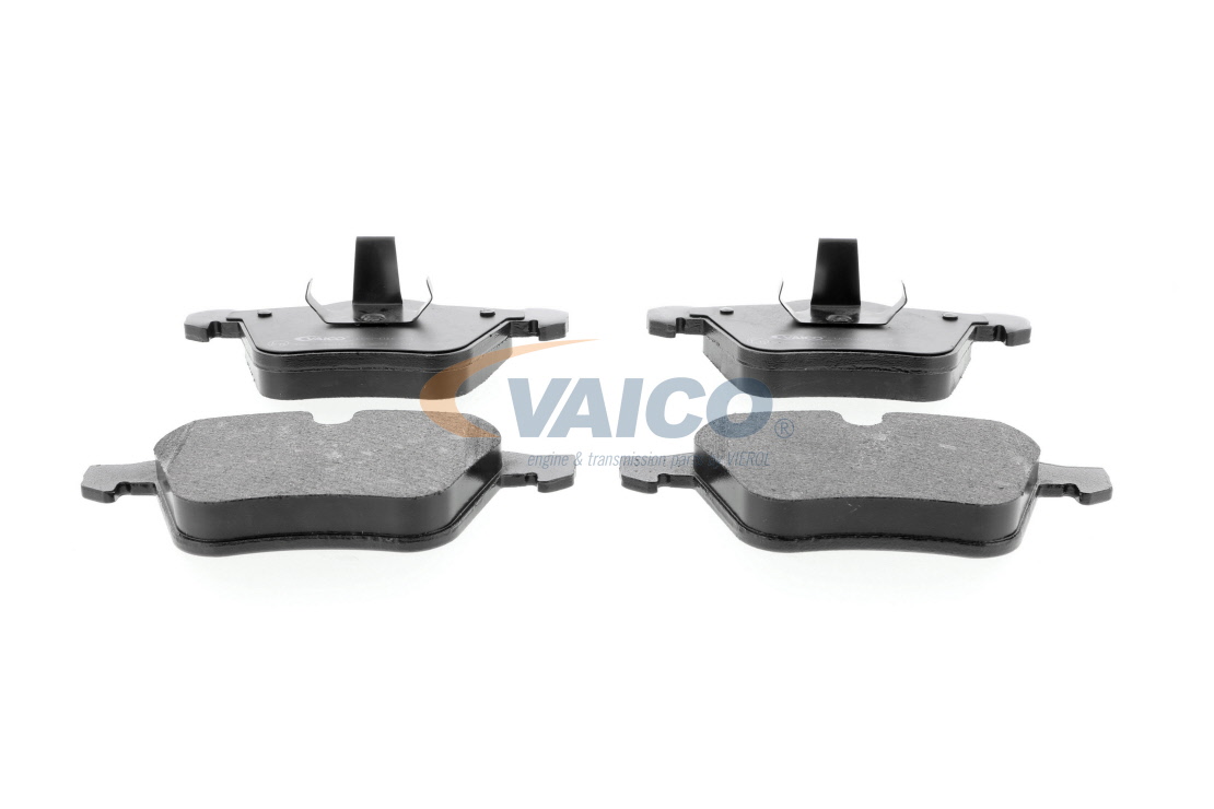 VAICO Essieu avant, contact de signal d'usure exclu, non préparé pour l'indicateur d'usure Hauteur 1: 75,3mm, Hauteur 2: 74,3mm, Largeur 1: 155,1mm, Largeur 2: 156,4mm, Épaisseur 1: 20,6mm, Epaisseur 2: 19,1mm Jeu de plaquettes de frein V25-0163-1 acheter en ligne