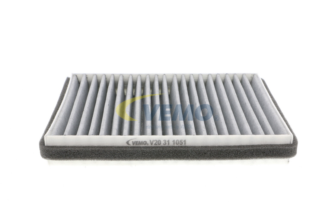 VEMO Original Quality Activated Carbon Filter, 215 mm x 155 mm x 30 mm, Activated Carbon Width: 155mm, Height: 30mm, Length: 215mm Cabin filter V20-31-1051 buy