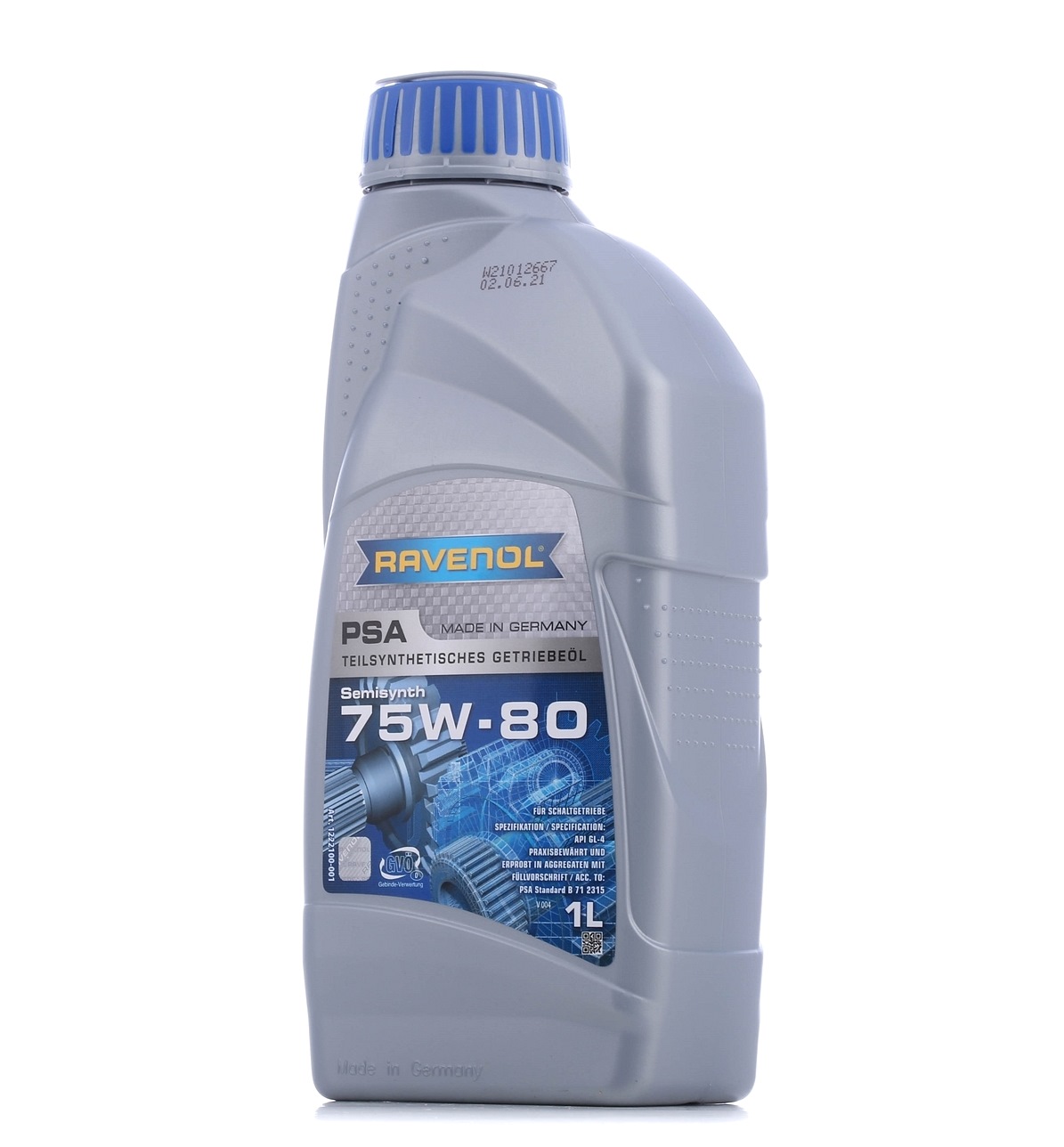 RAVENOL Hot Red Grease HRG 3 1222100-001-01-999 Transmission fluid 75W-80, Capacity: 1l, Part Synthetic Oil