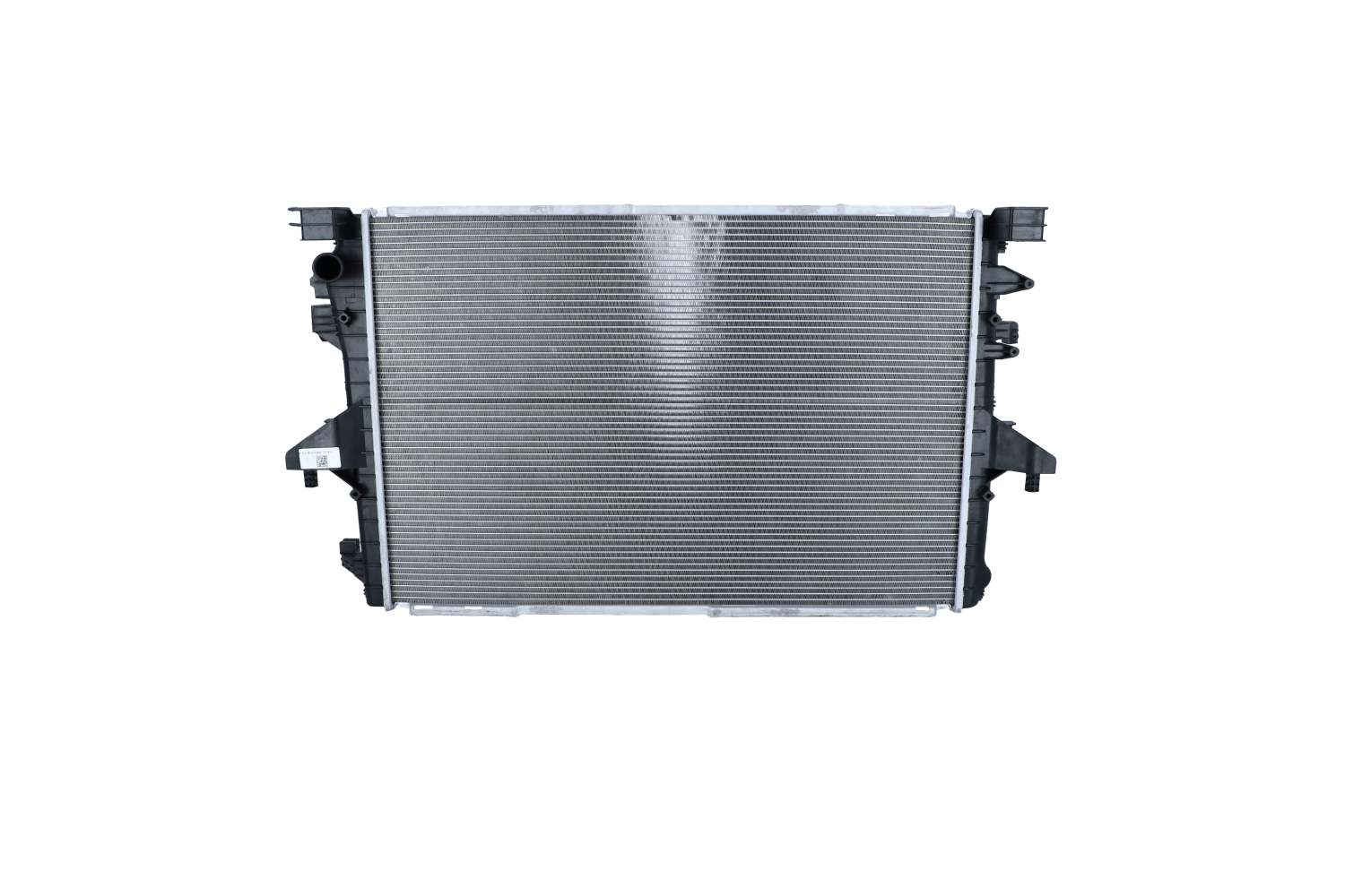 NRF 53154 Engine radiator Aluminium, 710 x 469 x 28 mm, with mounting parts, Brazed cooling fins