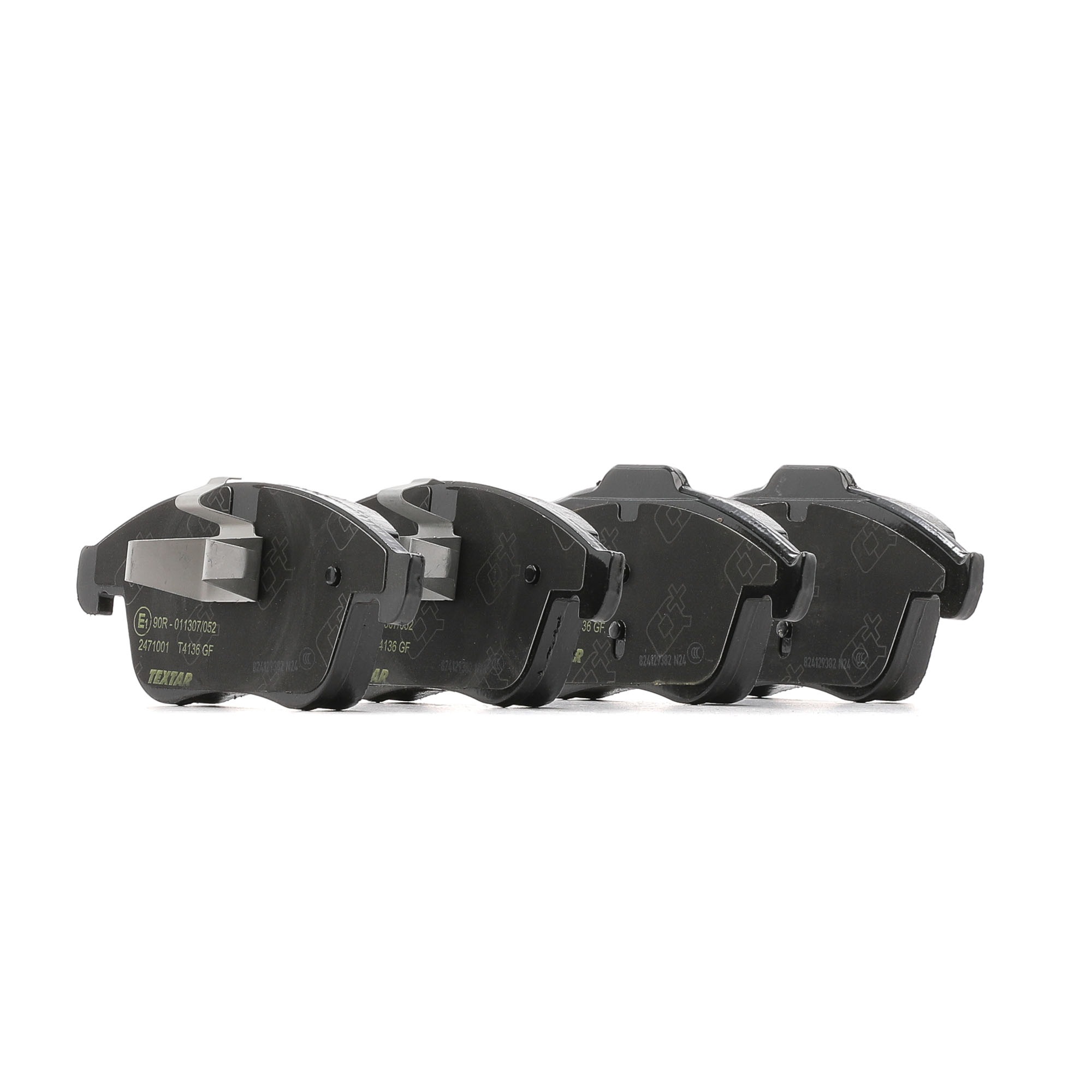 2471001 TEXTAR Pastilha de travão Renault Scenic 3