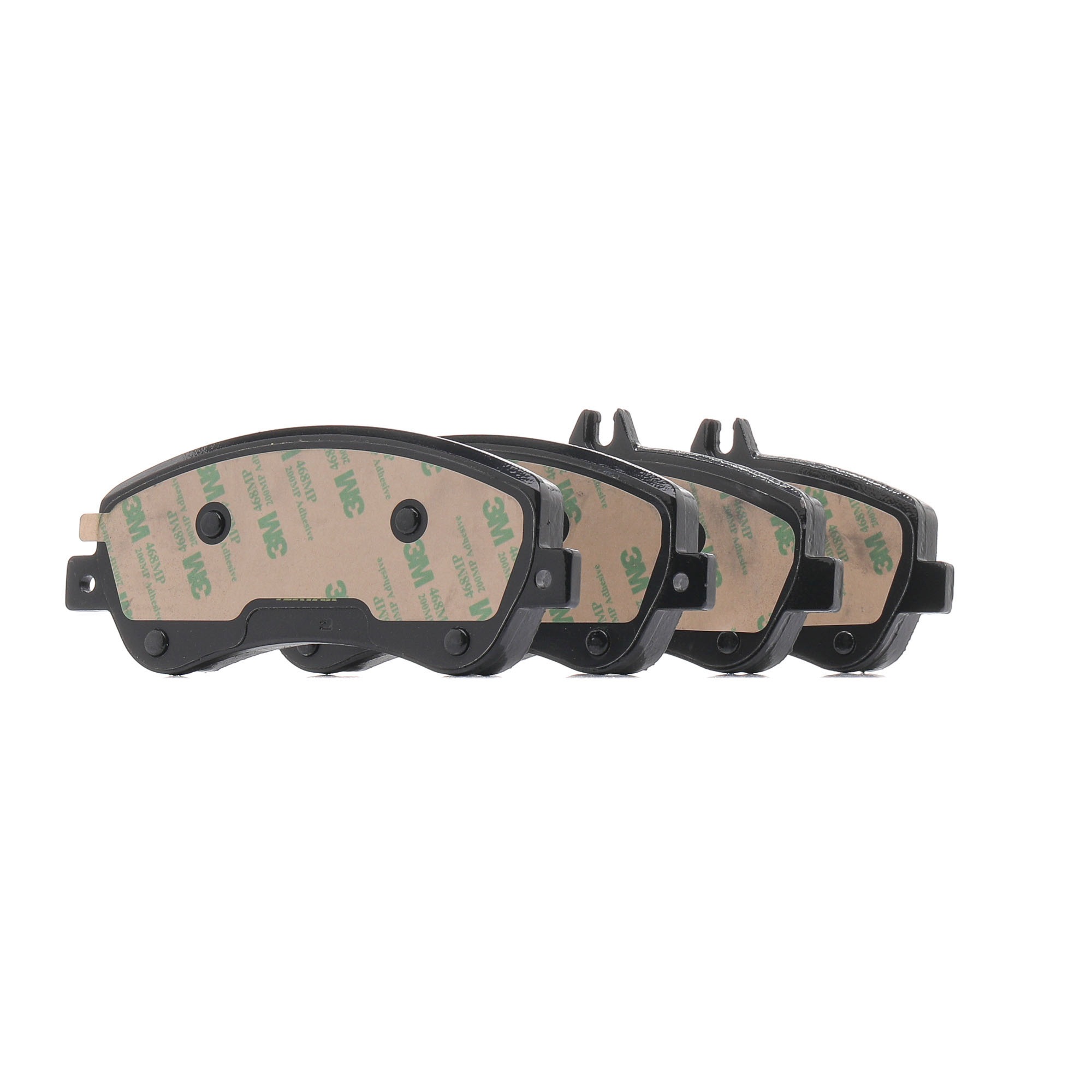 Pirkti 24867 TEXTAR parengta susidėvėjimo indikatoriui aukštis 1: 68,2mm, aukštis 2: 79,4mm, plotis: 165,1mm, storis: 20,2mm Stabdžių kaladėlės 2486701 nebrangu