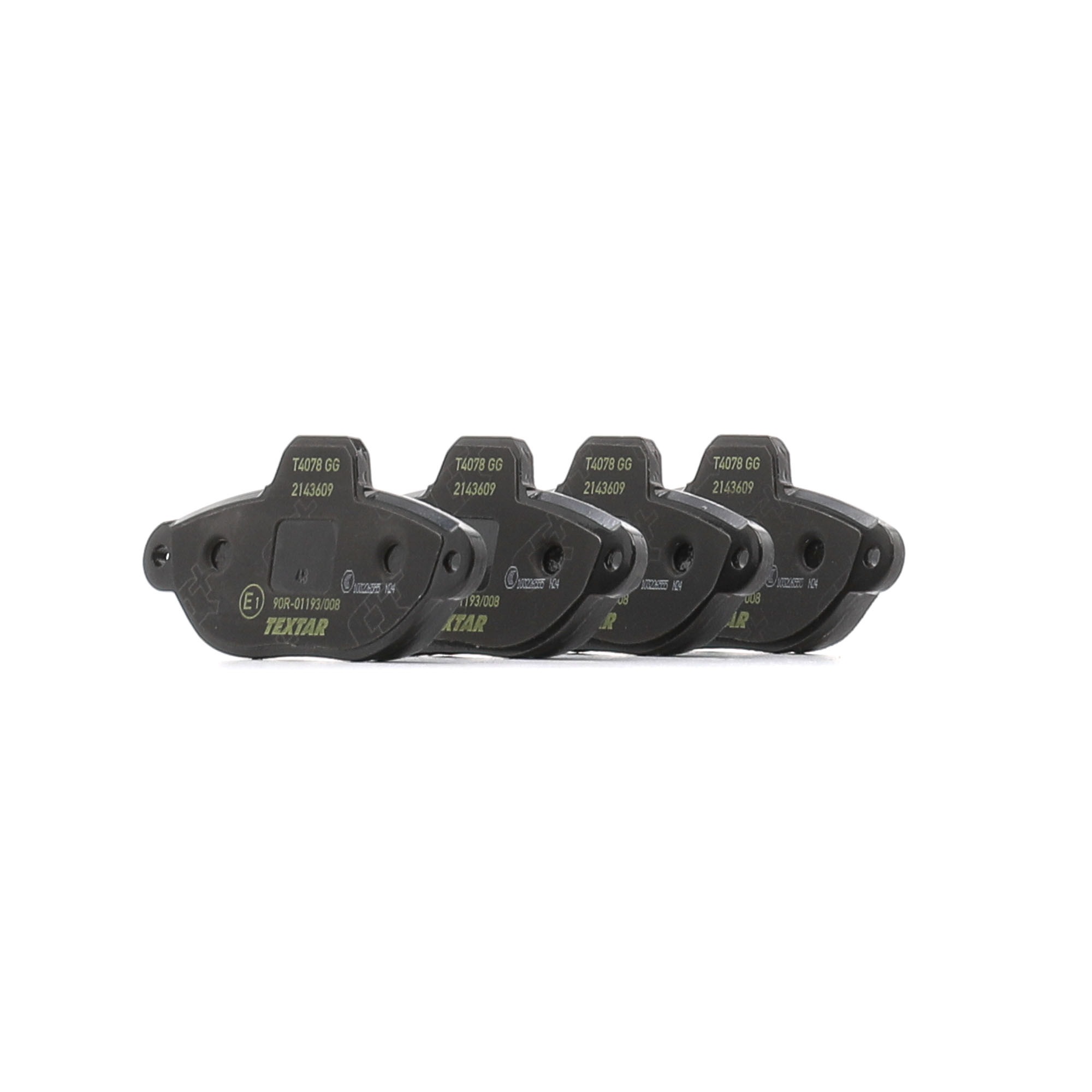 Оригинални 2143609 TEXTAR Комплект накладки FORD