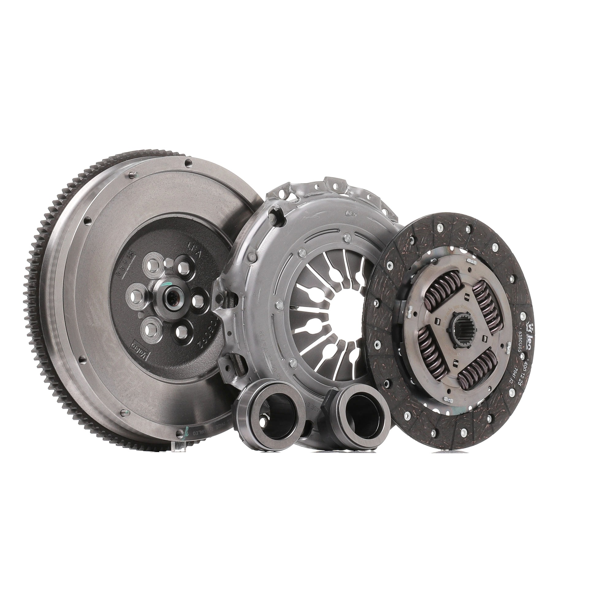 VALEO KIT4P - CONVERSION KIT with High Efficiency Clutch 835115 Kit de embrague con volante monomasa, con cojinete de desembrague, 240mm