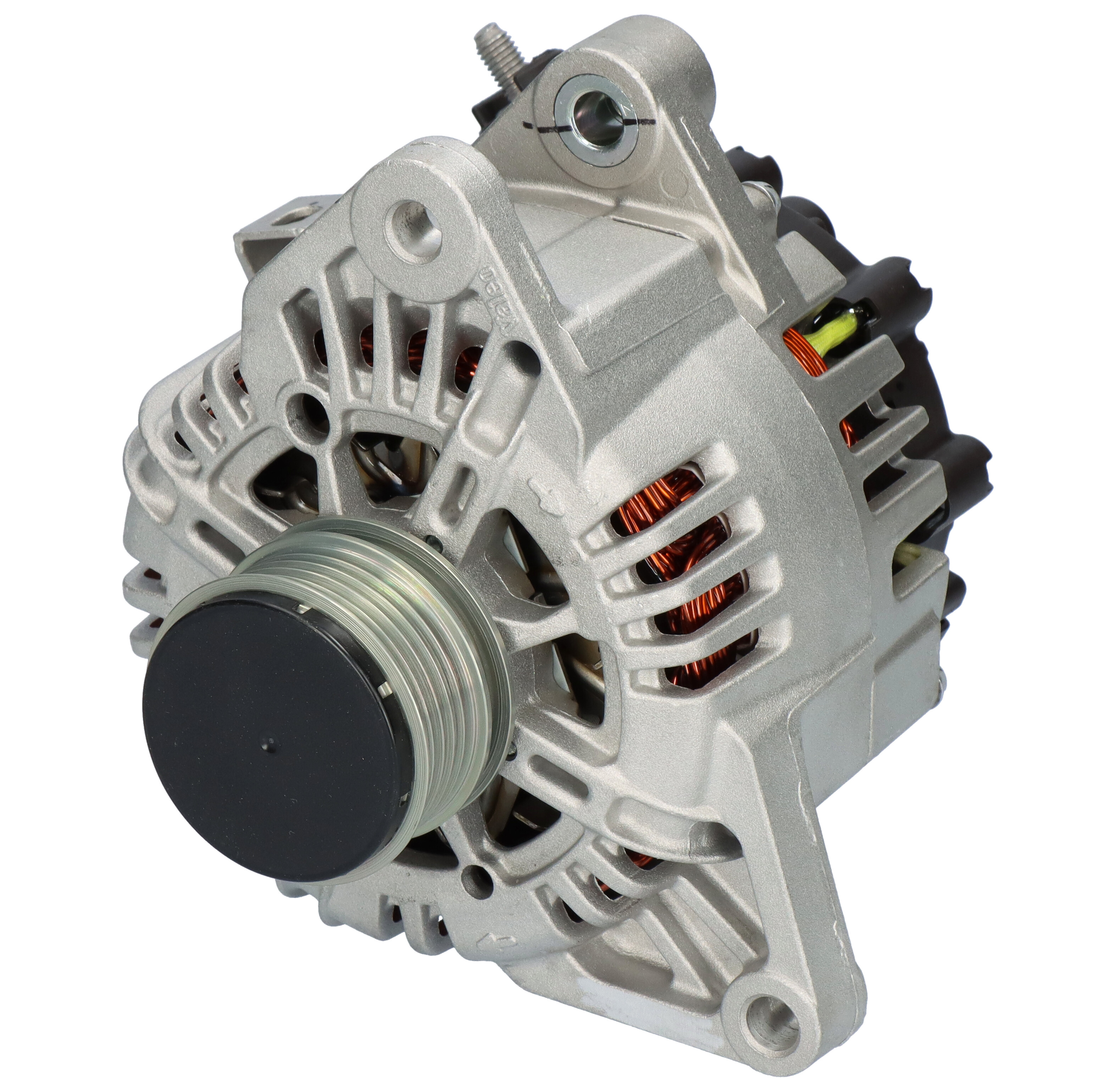 VALEO Generator 446764 14V, 120A, B+ / L, L 55, Ø 57 mm, NEW ORIGINAL PART Rippenanzahl: 5