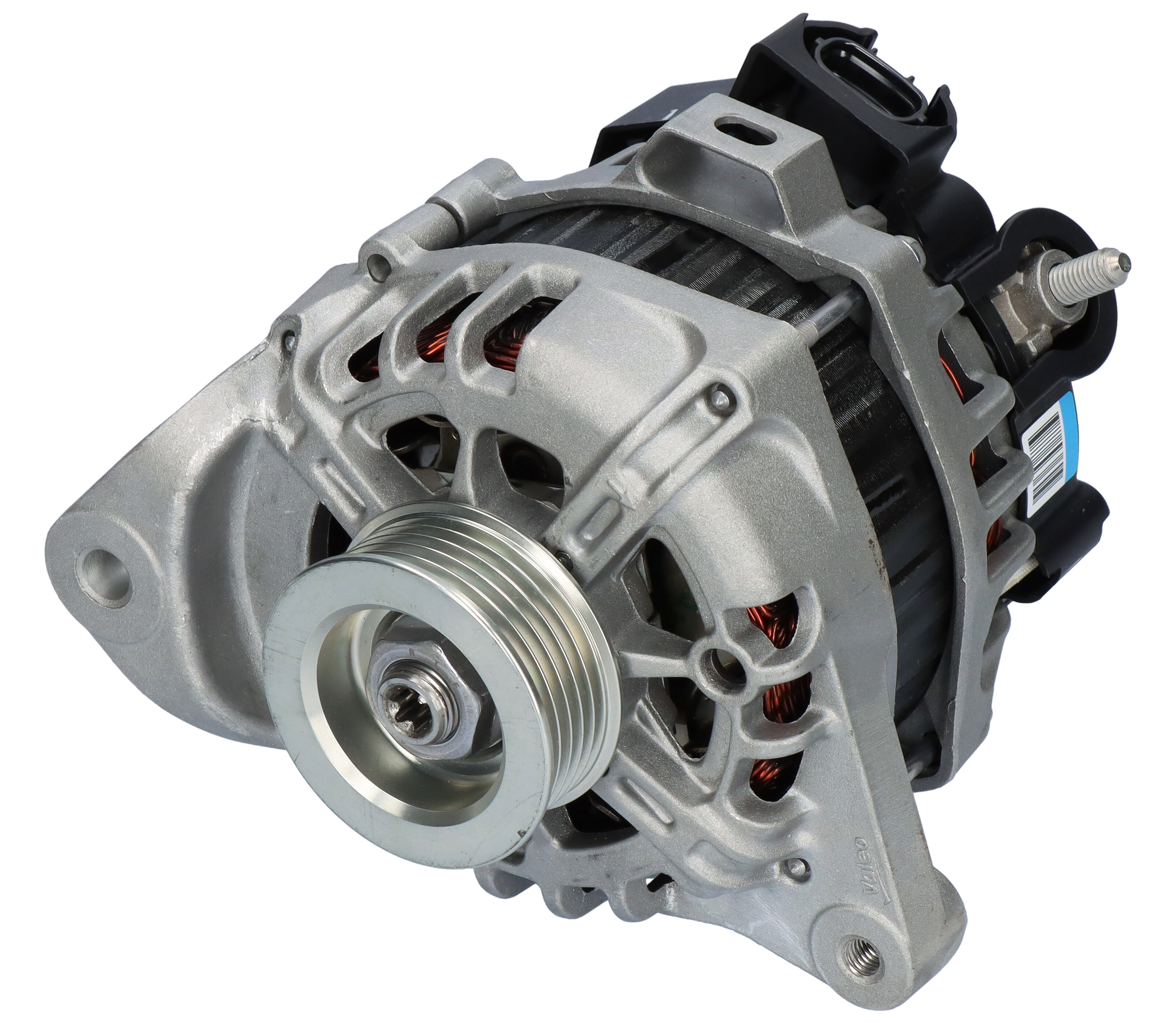 VALEO Generator 446767 14V, 90A, B+ / C / L / Fr, R 40, Ø 58 mm, NEW ORIGINAL PART Rippenanzahl: 5