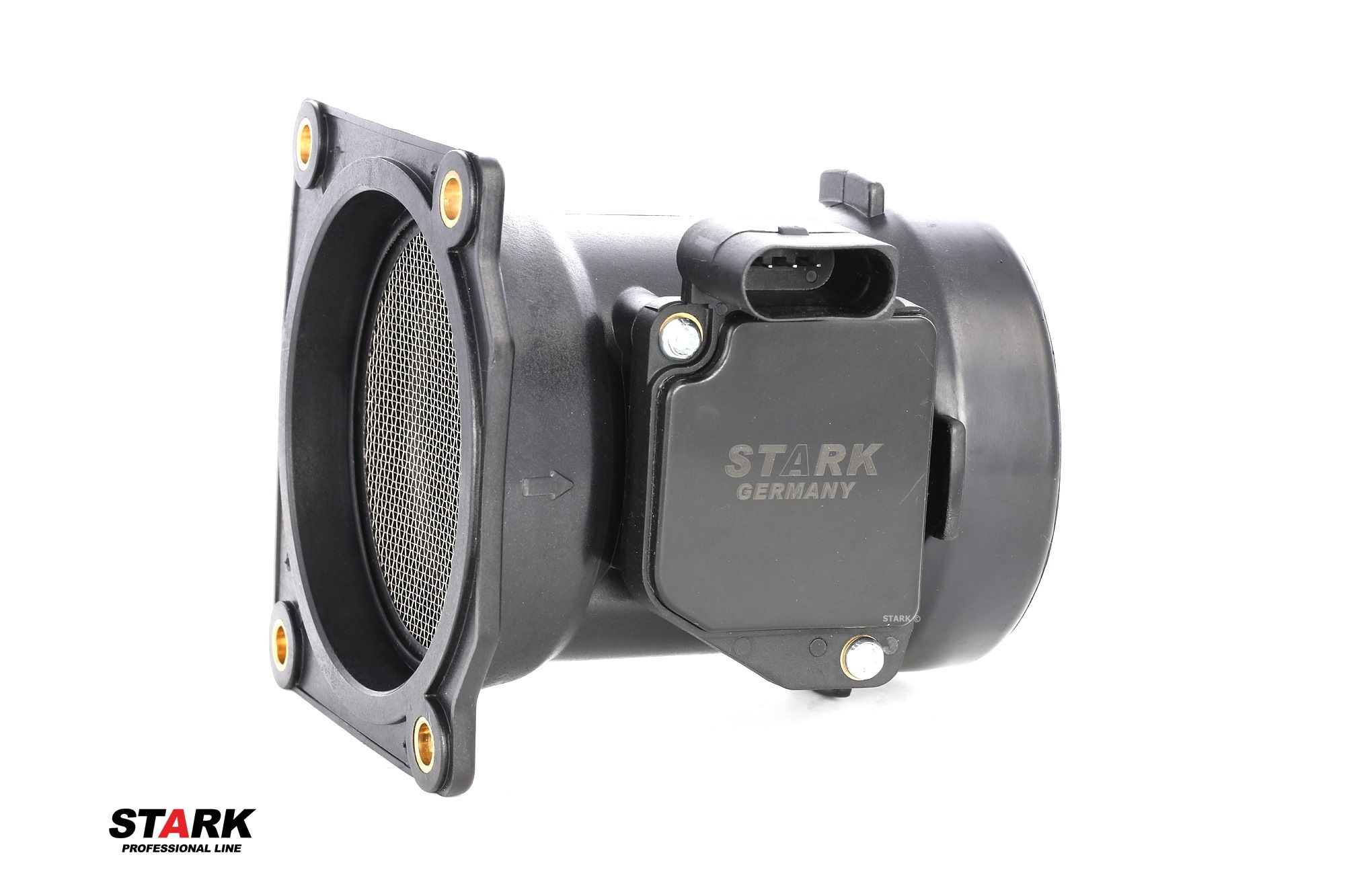 STARK with housing Suction pipe connector Ø: 82mm, Number of connectors: 4 MAF sensor SKAS-0150109 buy
