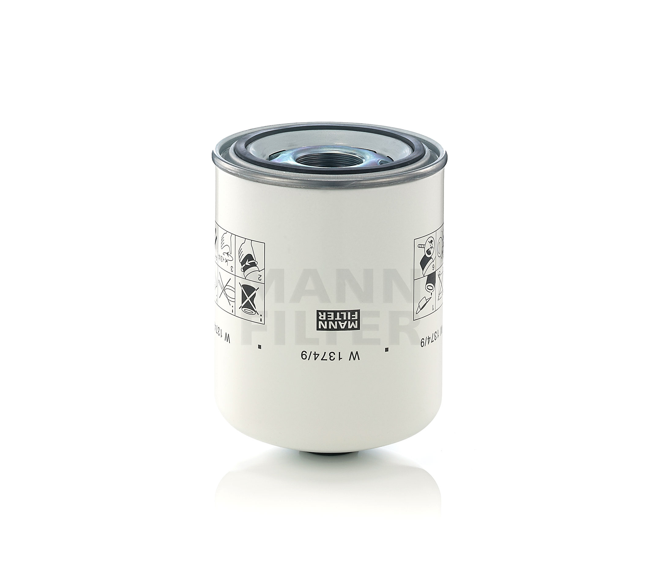 MANN-FILTER Filter pracovnej hydrauliky pre MULTICAR – číslo položky: W 1374/9