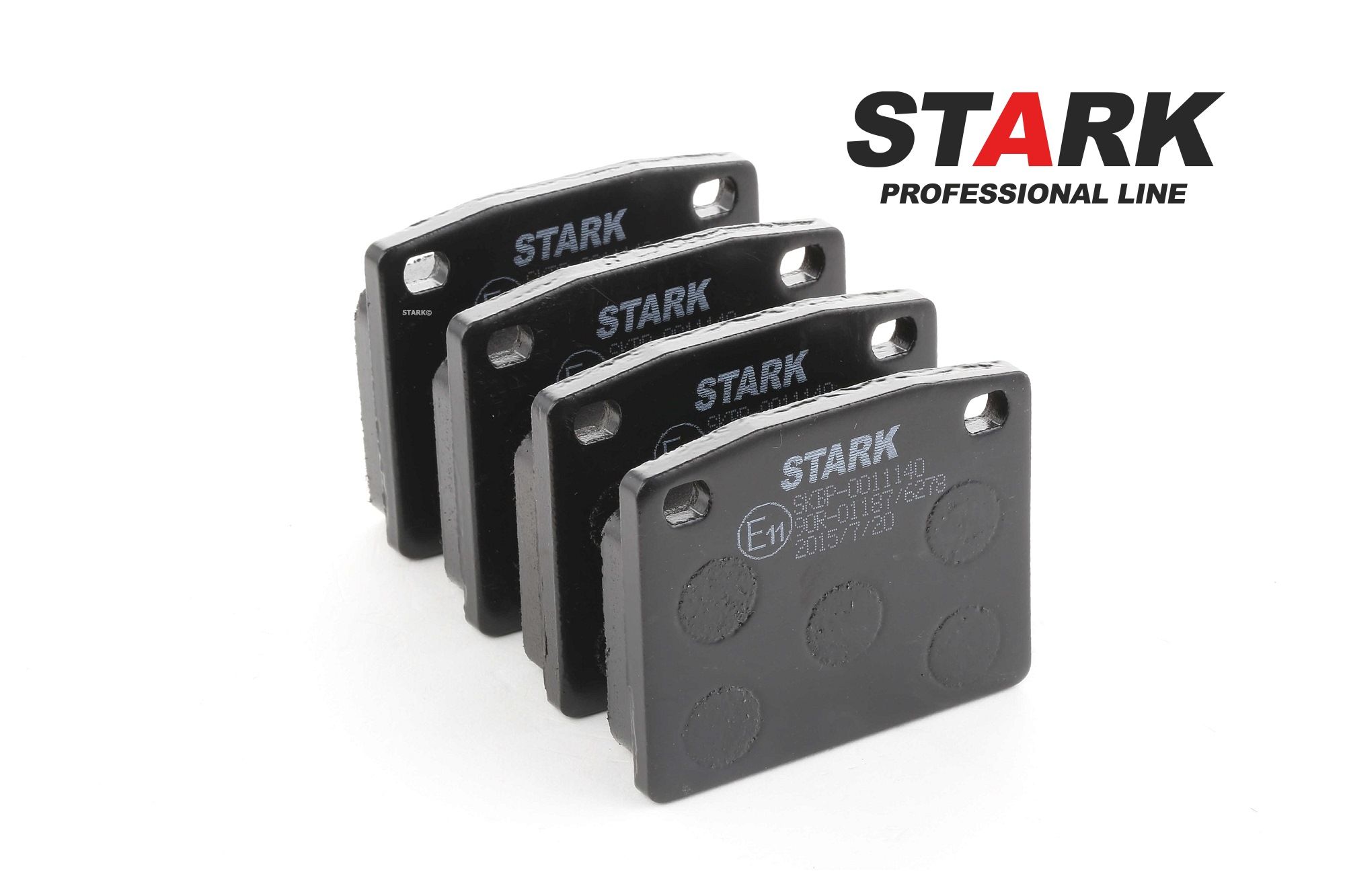 STARK Front Axle, excl. wear warning contact Width: 52,3mm, Thickness: 14,4mm Brake pads SKBP-0011140 buy