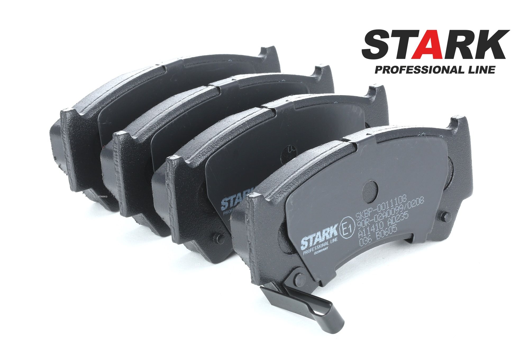 STARK Front Axle, with acoustic wear warning Width: 47,9mm, Thickness: 15,8mm Brake pads SKBP-0011108 buy
