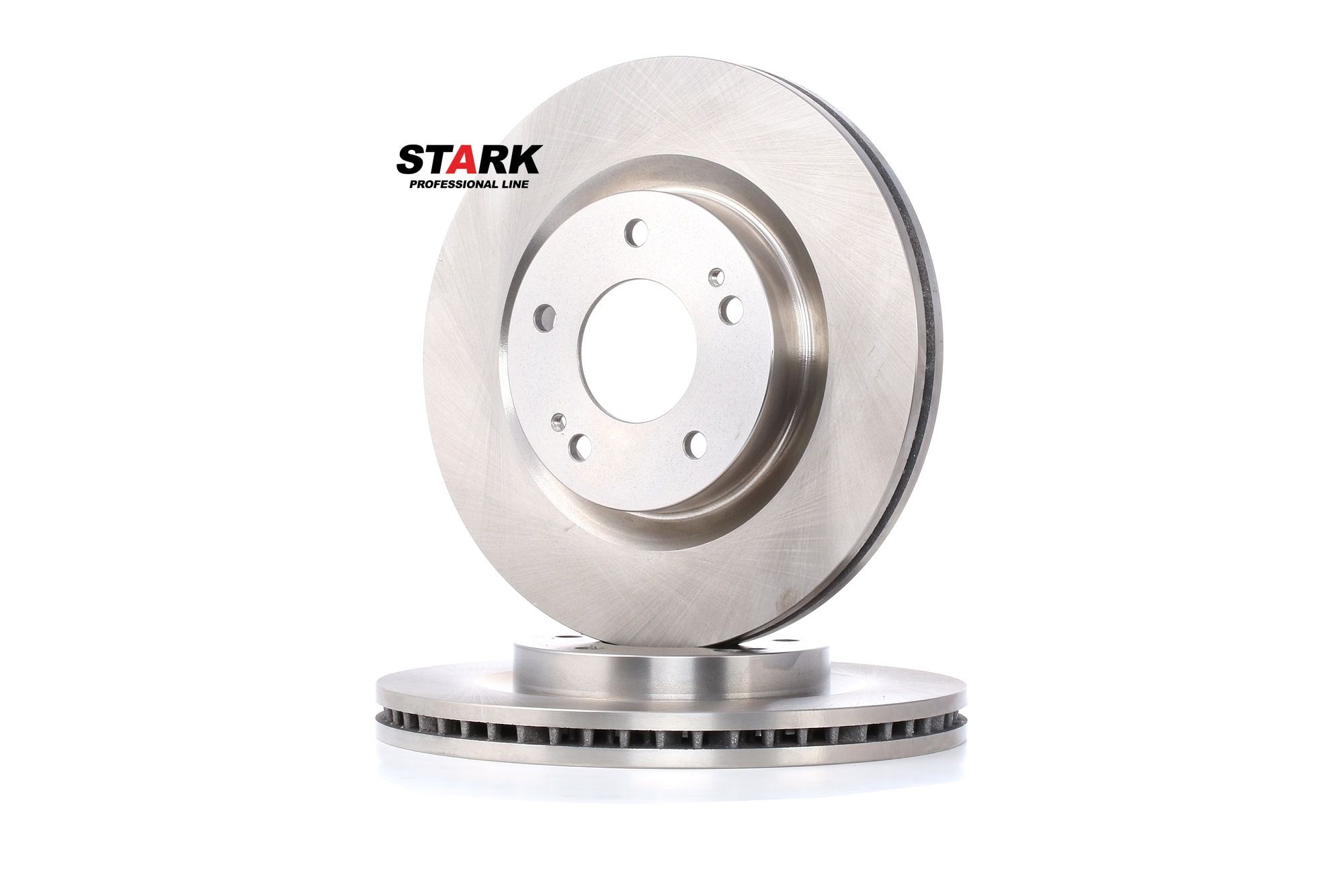 STARK SKBD-0020154 Brake disc Front Axle, 290x26mm, 05/07x114,3, internally vented, Uncoated
