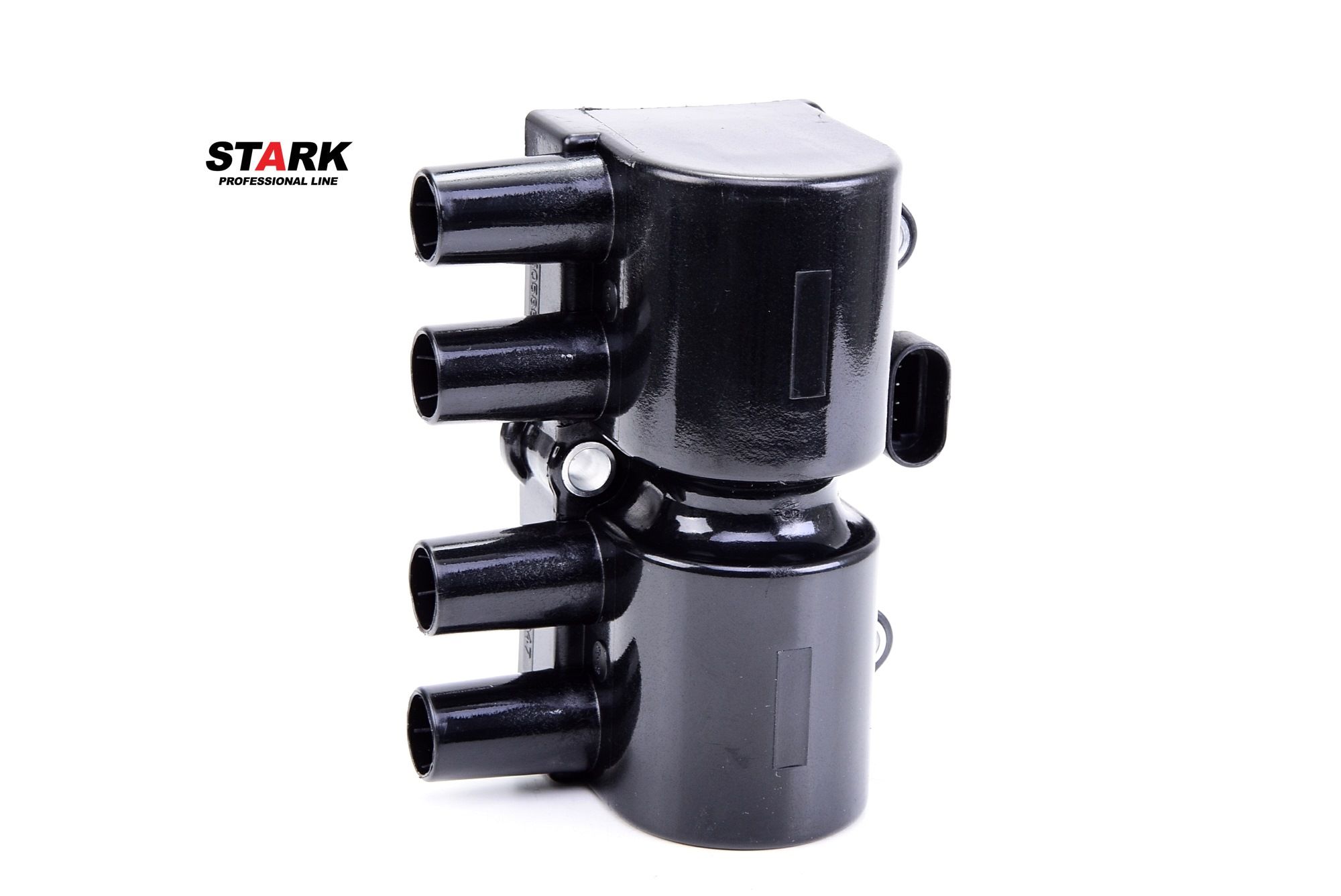 STARK SKCO-0070067 Ignition coil 4-pin connector, 12V, with control unit, oval