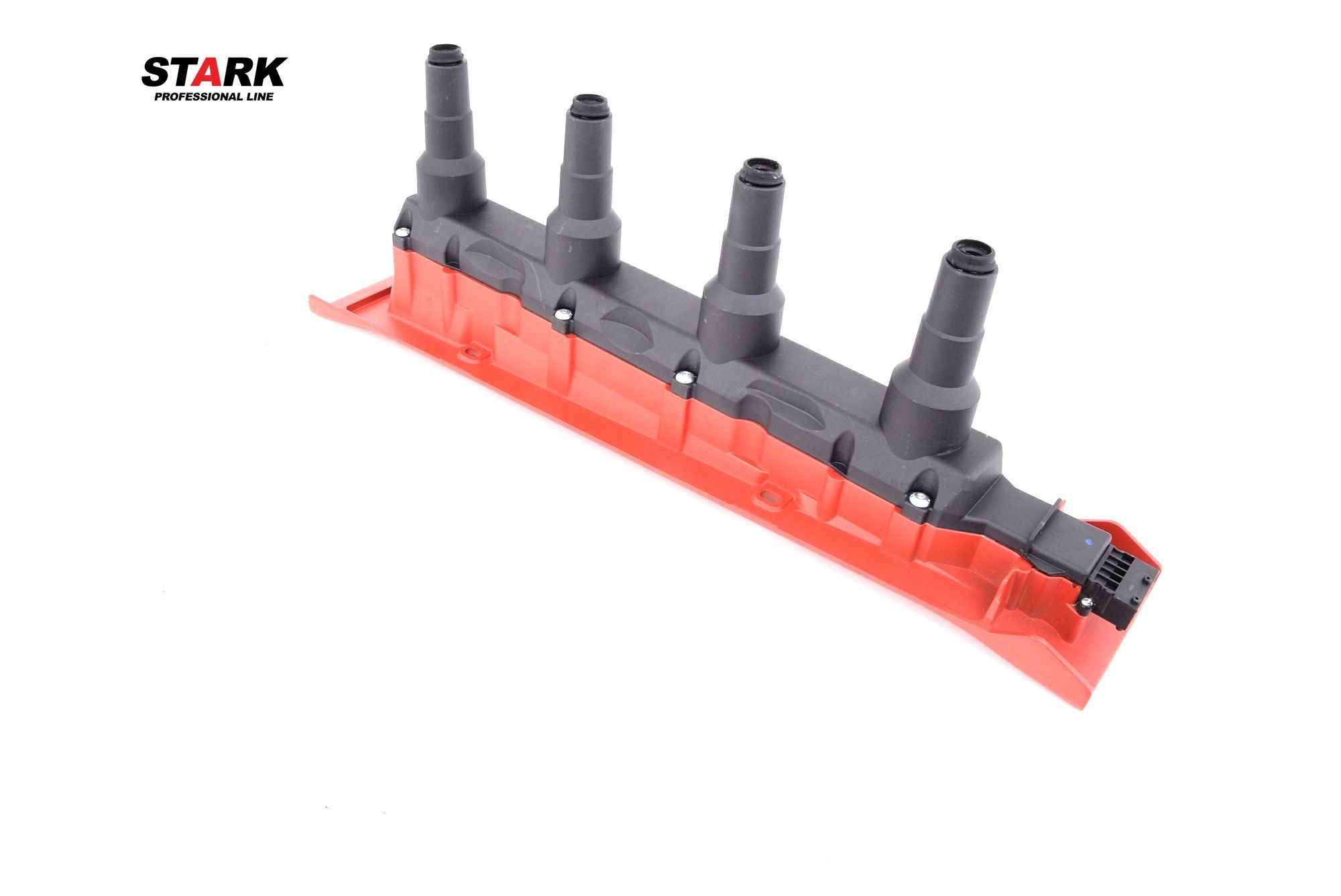 STARK SKCO-0070106 Ignition coil red, Number of connectors: 10, Ignition Coil Strips, Connector Type SAE, incl. spark plug connector