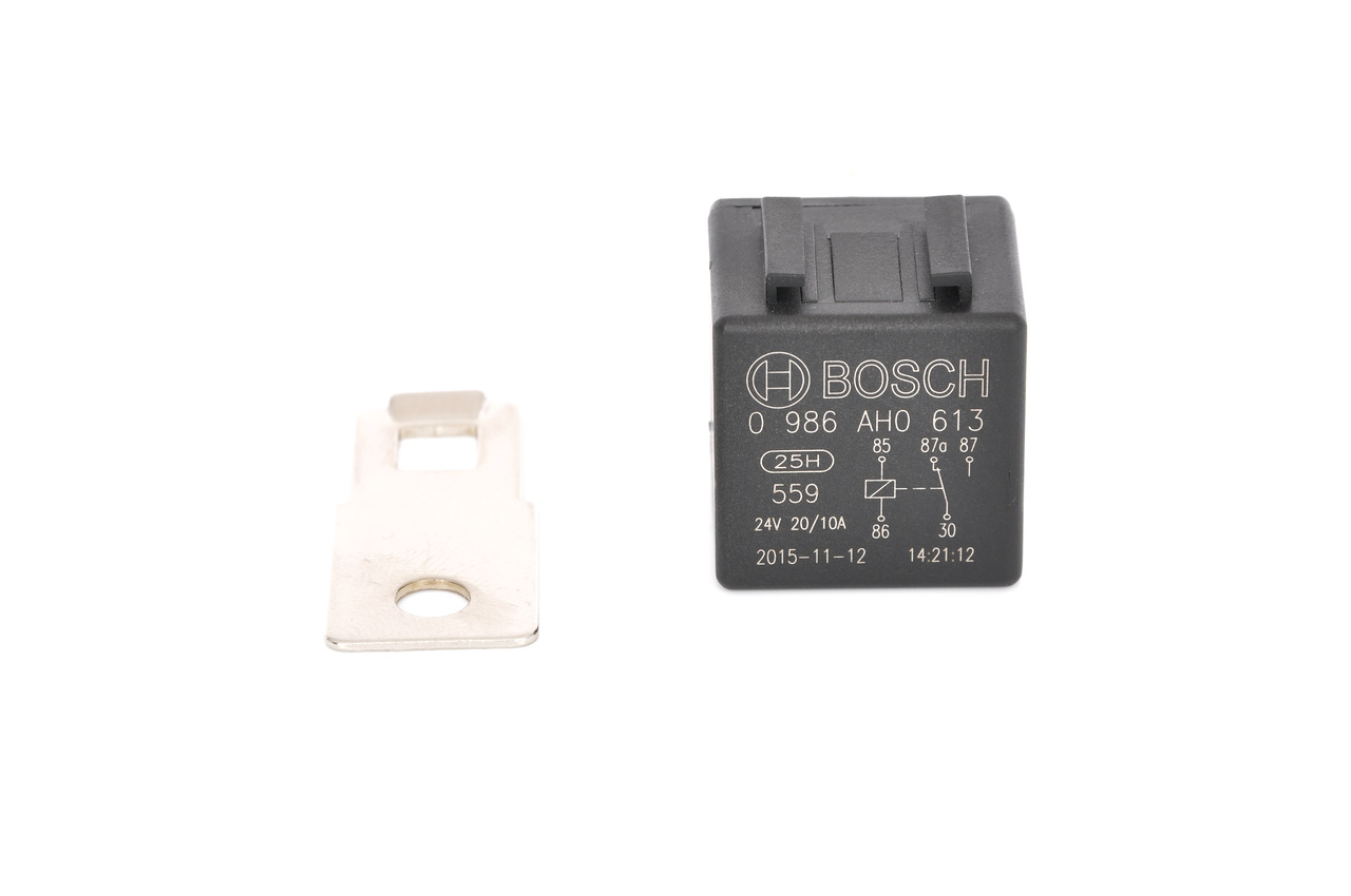 BOSCH 0 986 AH0 613 Relay, main current 5-pin connector