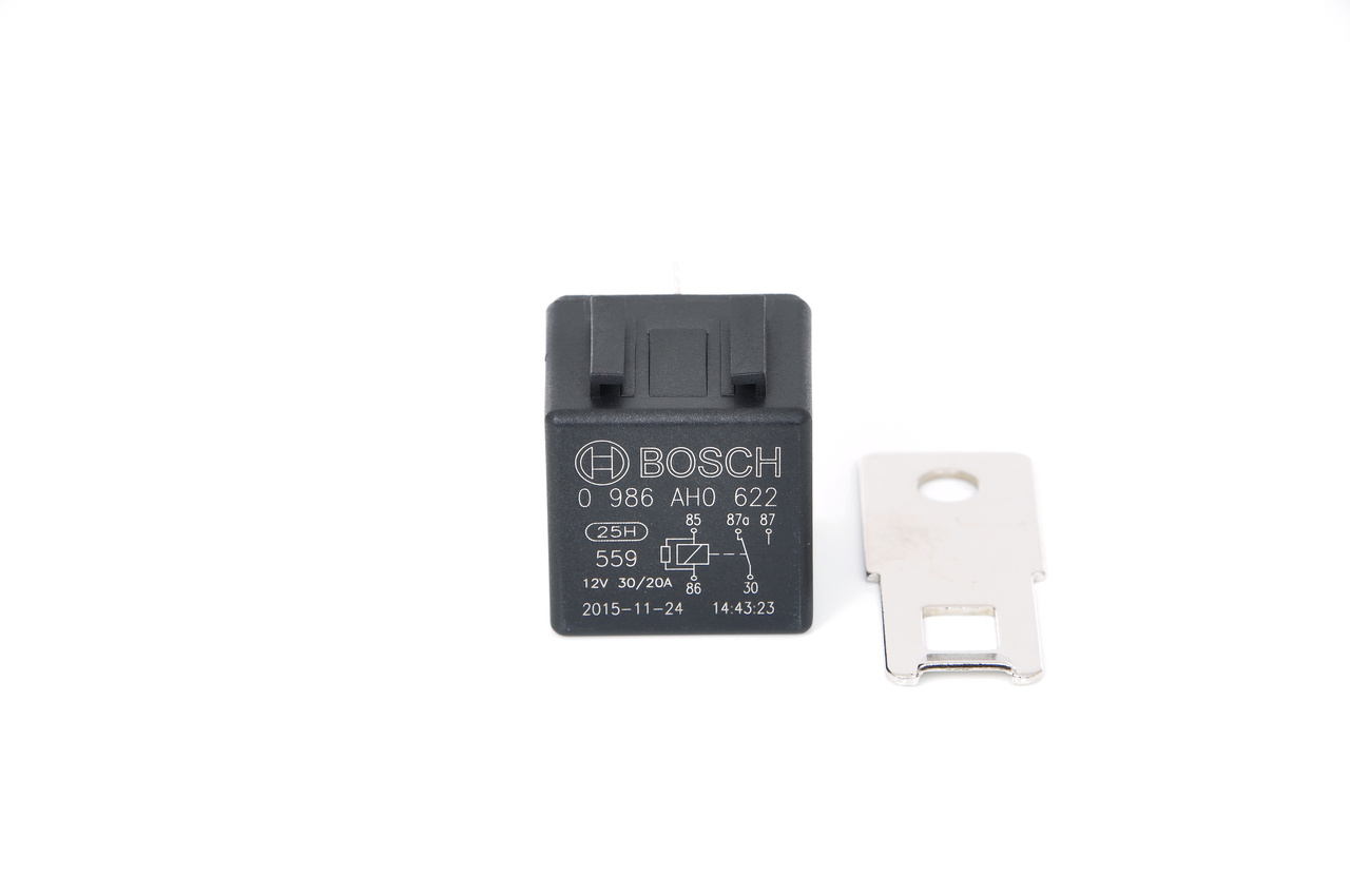 Great value for money - BOSCH Relay, main current 0 986 AH0 622