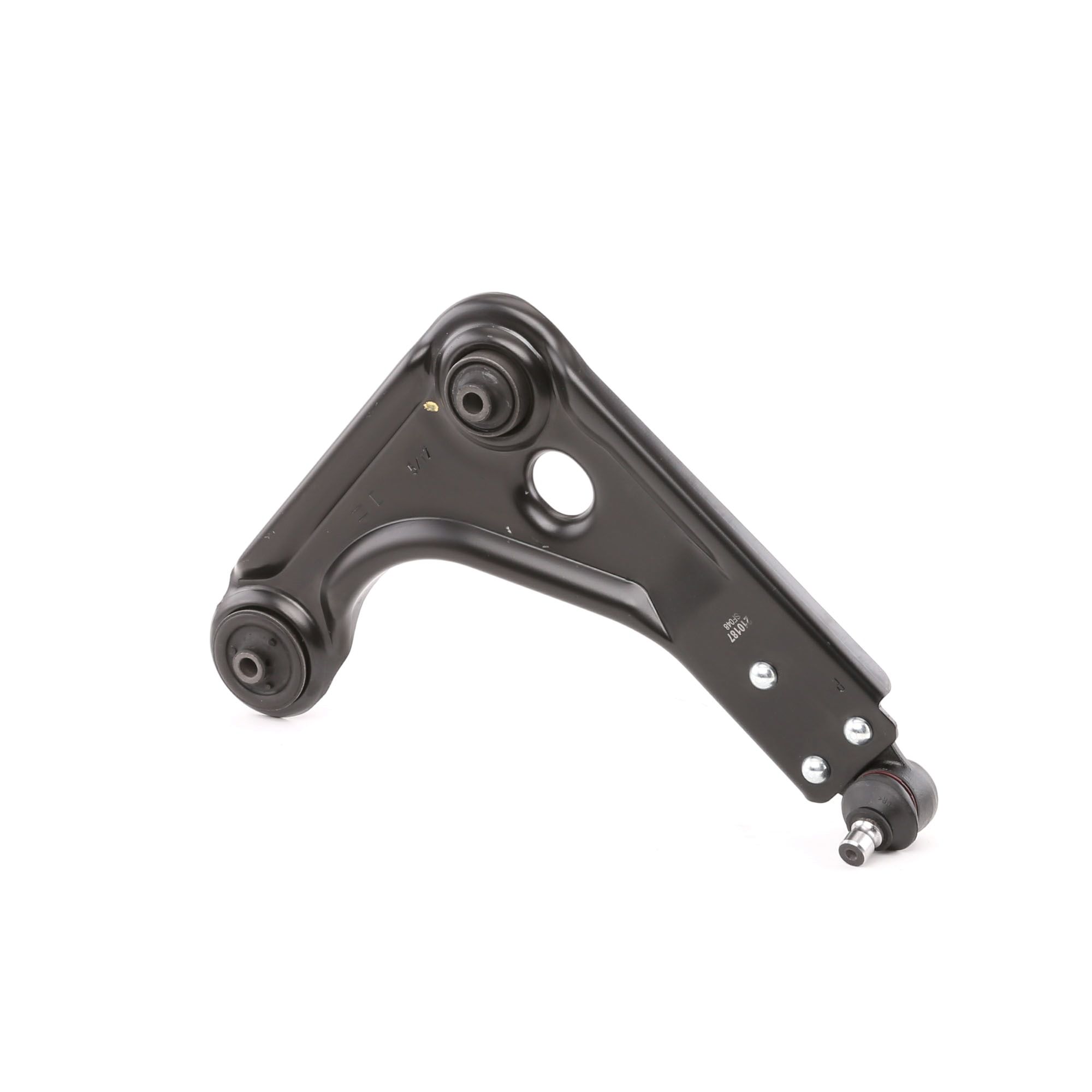 A.B.S. 210187 Suspension arm with ball joint, with rubber mount, Control Arm, Steel, Cone Size: 16,5 mm
