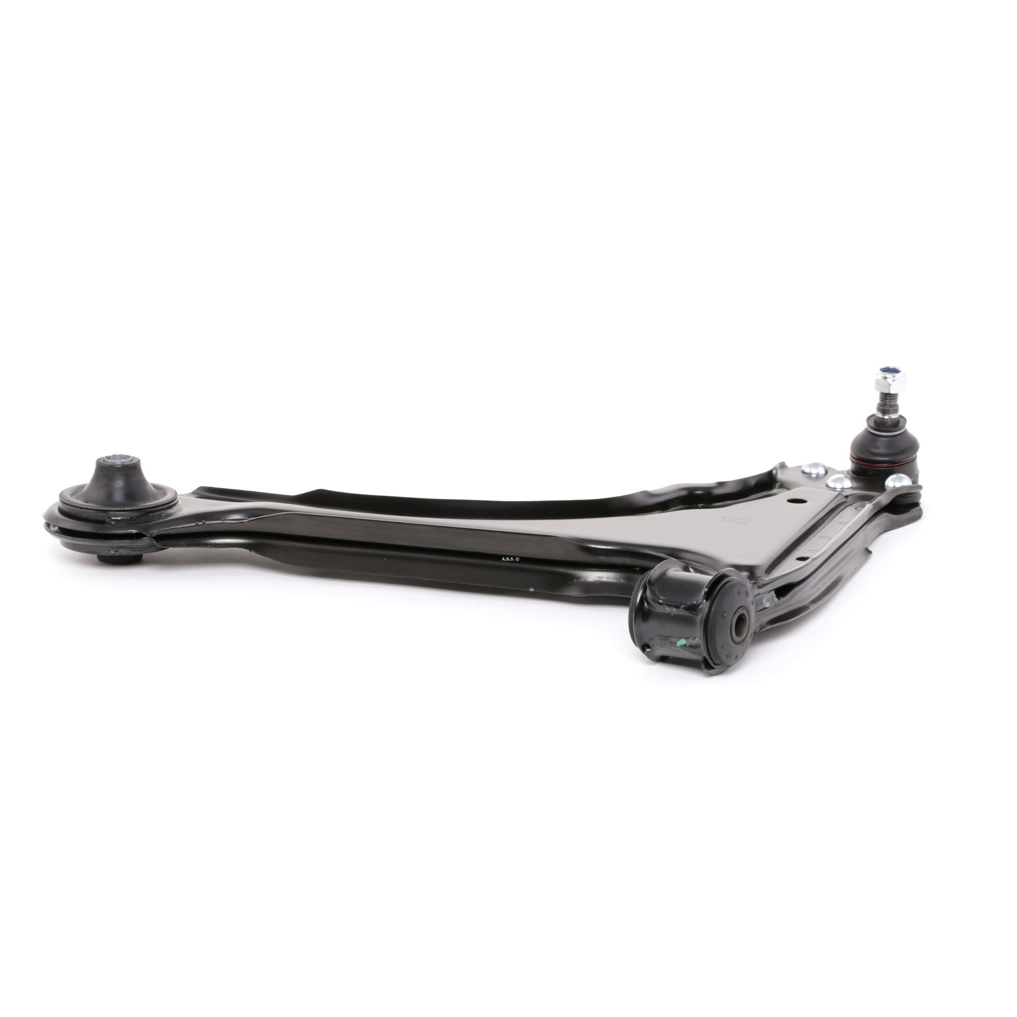 A.B.S. 210407 Suspension arm with ball joint, with rubber mount, Control Arm, Steel, Cone Size: 13,4 mm