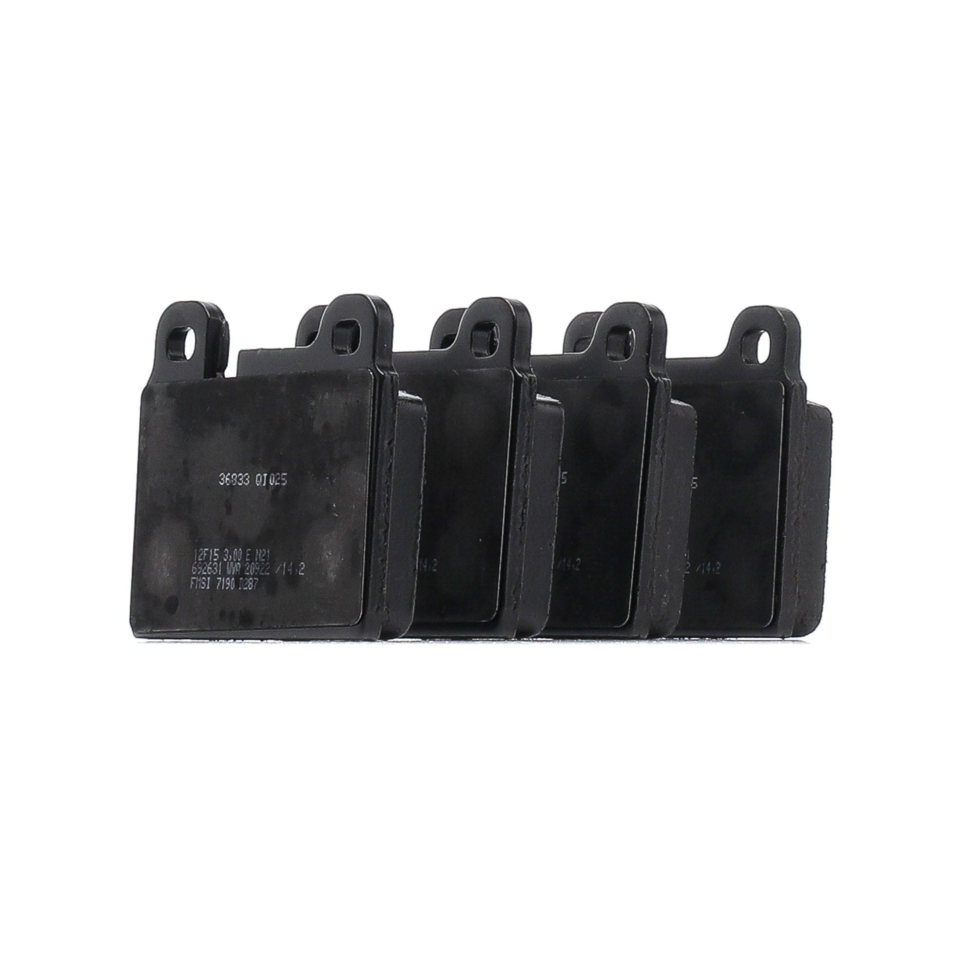 A.B.S. 36833 Sada brzdových destiček, kotoučová brzda levné v eshop