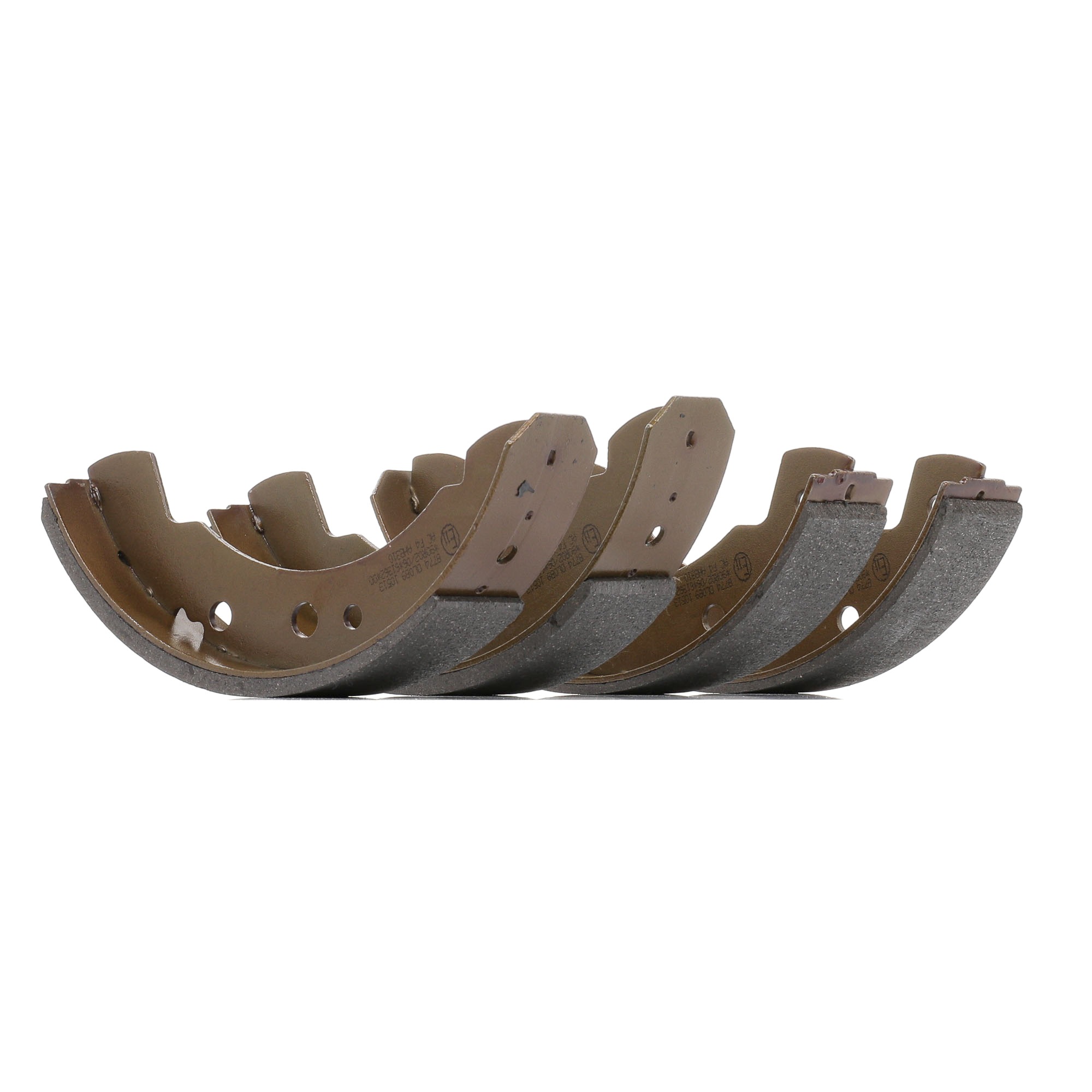 A.B.S. 8774 Jeu de mâchoires de frein 228 x 45 mm