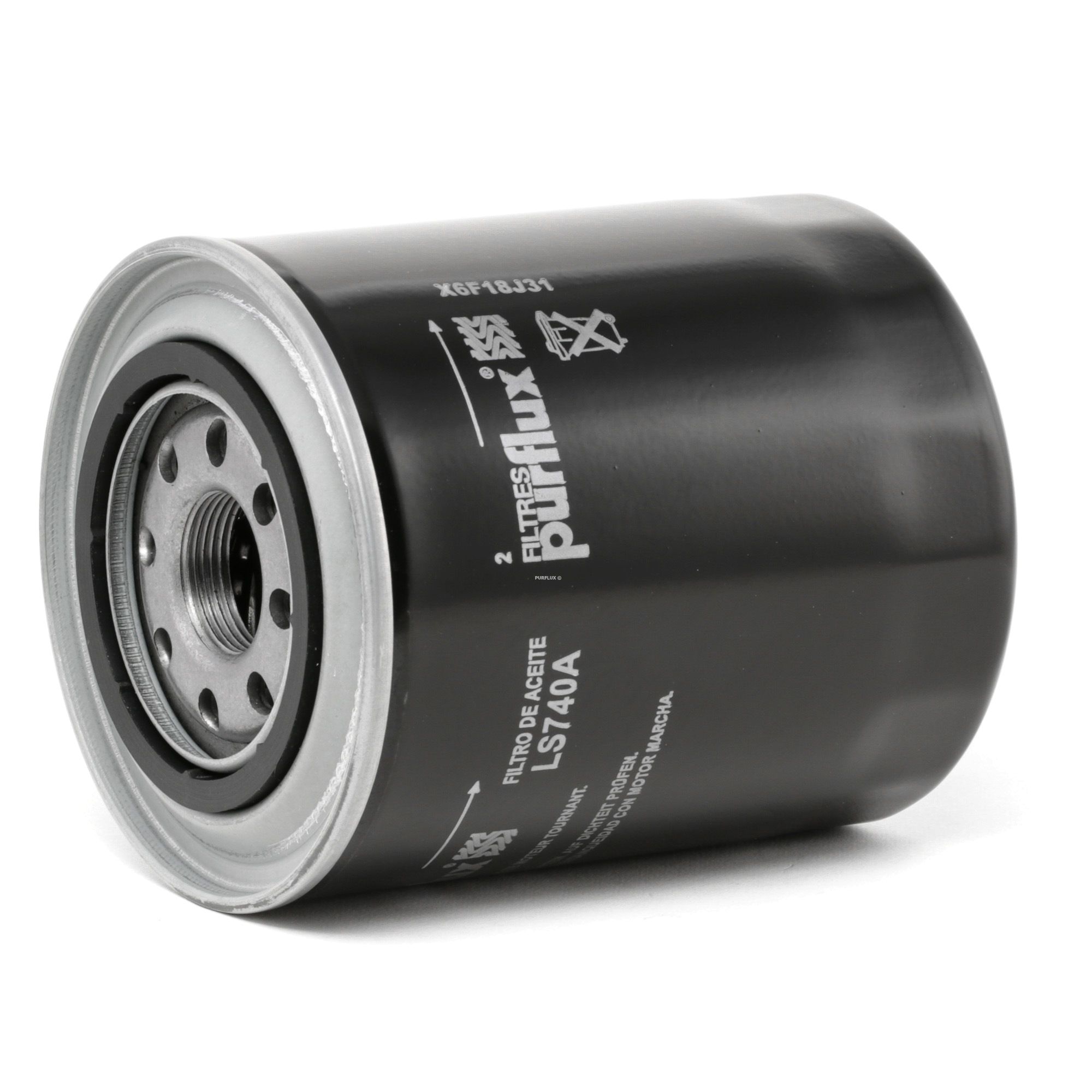 PURFLUX LS740A Oil filter M26x1,5, Spin-on Filter