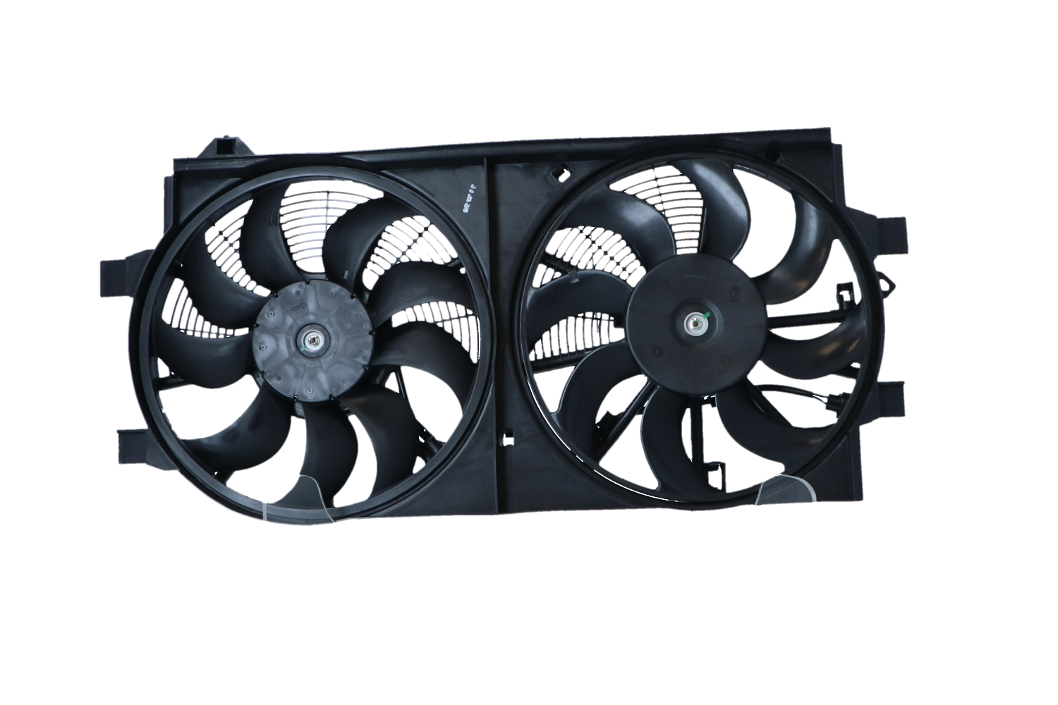 Cooling fan NRF D1: 335 mm, 12V, 100/150W, with radiator fan shroud - 47570