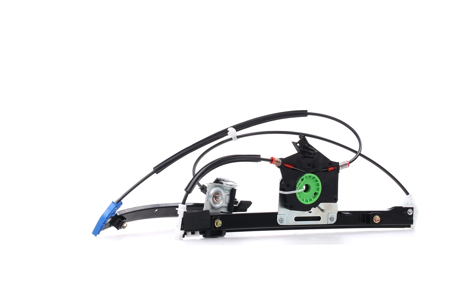 TOPRAN 111 695 Window regulator Left Front, Operating Mode: Electric, without electric motor, for left-hand/right-hand drive vehicles