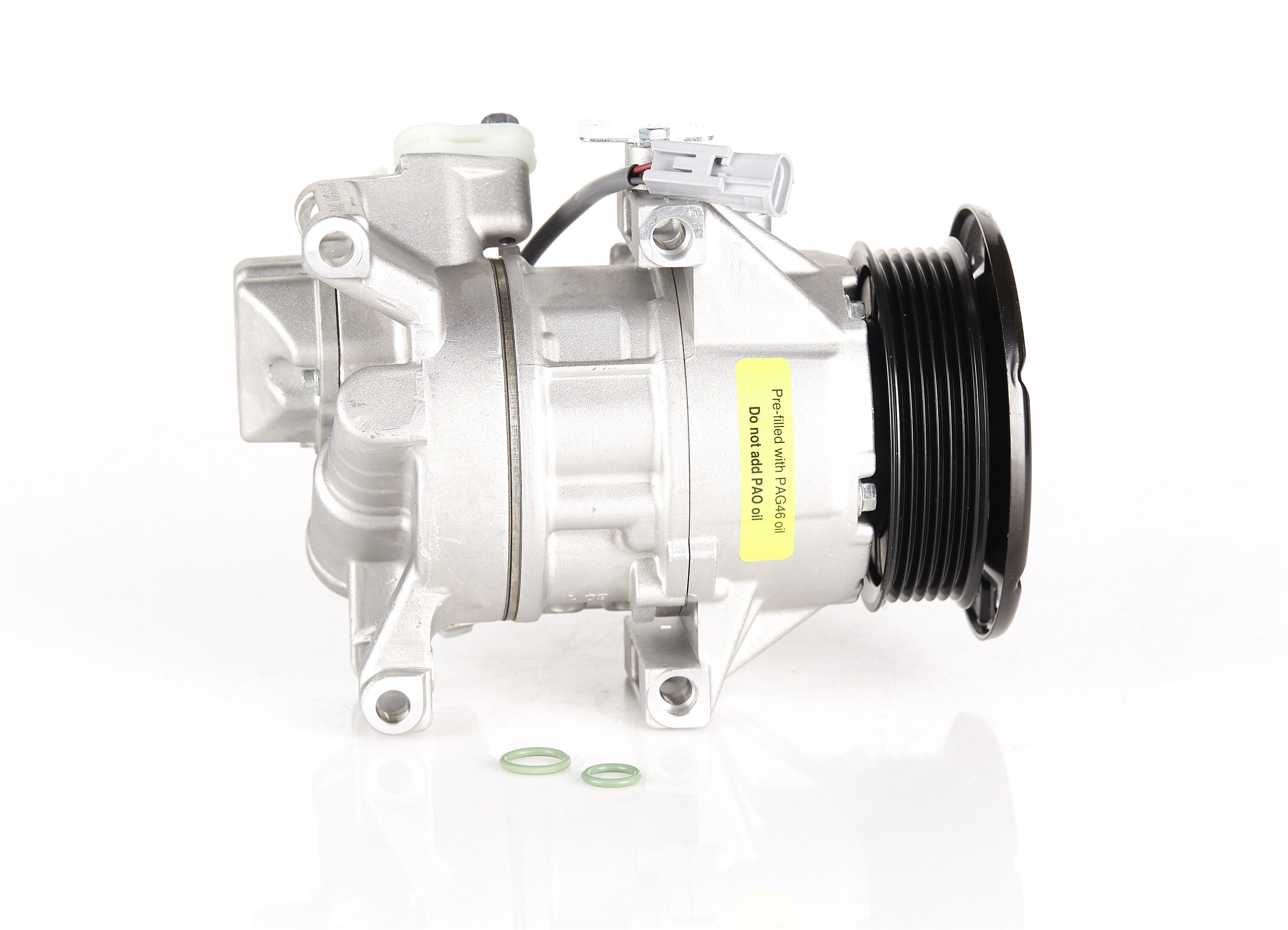 NISSENS 89443 Compresor, aire acondicionado 5SER09C, PAG 46, R134a, sin diodo