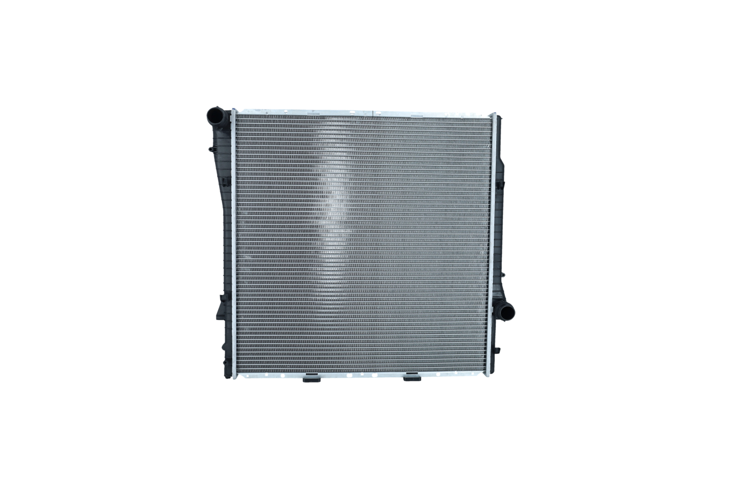 NRF 53183 Radiador, refrigeración del motor Aluminio, 598 x 590 x 36 mm, Aletas refrigeración soldadas