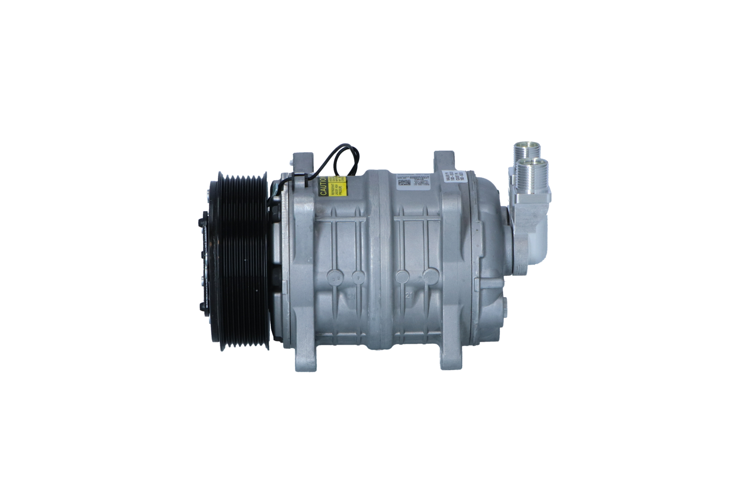 NRF TM15HD, 12V, PAG 46, with PAG compressor oil Belt Pulley Ø: 119mm, Number of grooves: 8 AC compressor 32160G buy