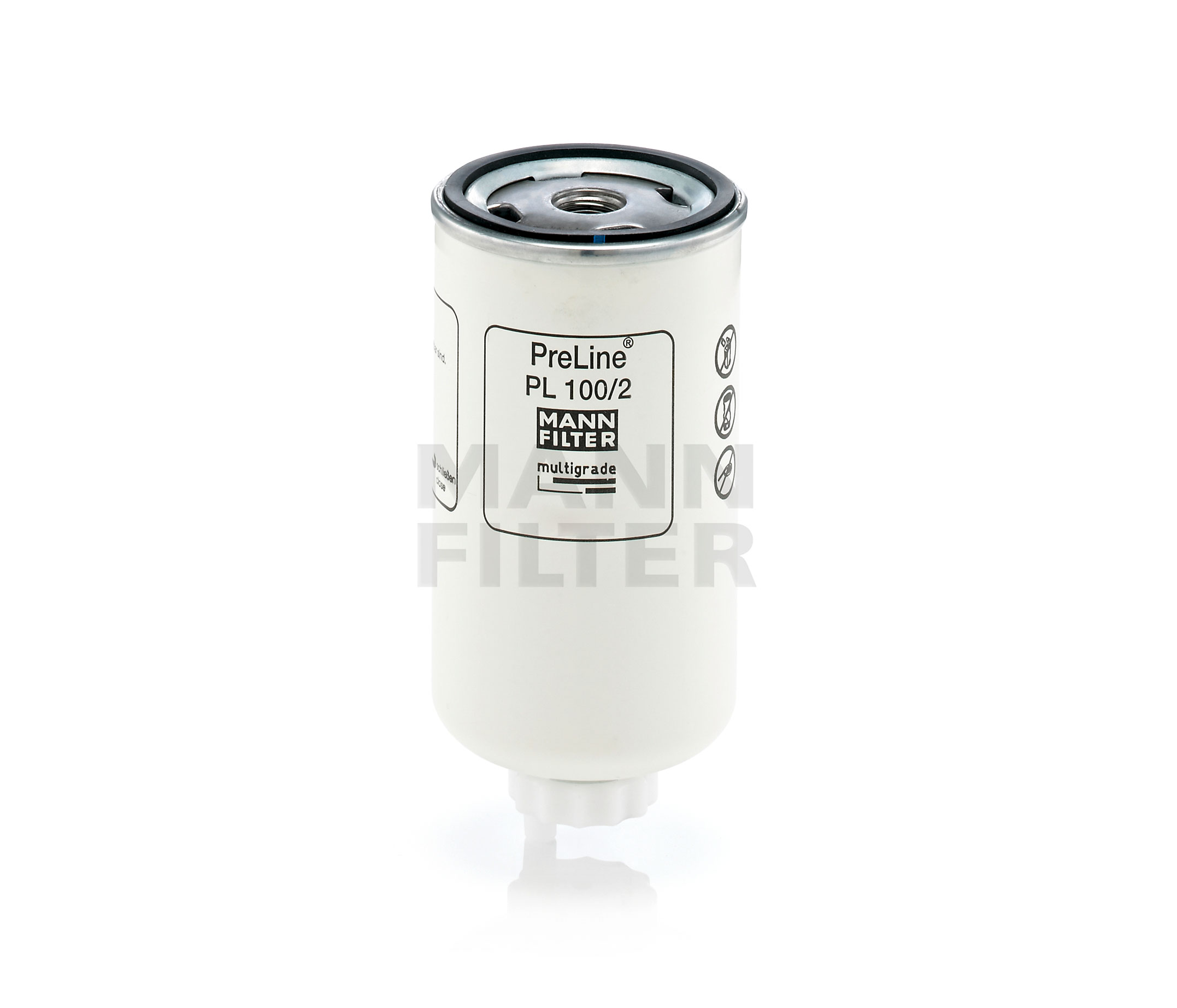 MANN-FILTER Filtr paliwa PL 100/2 - kup ze zniżką w wysokości