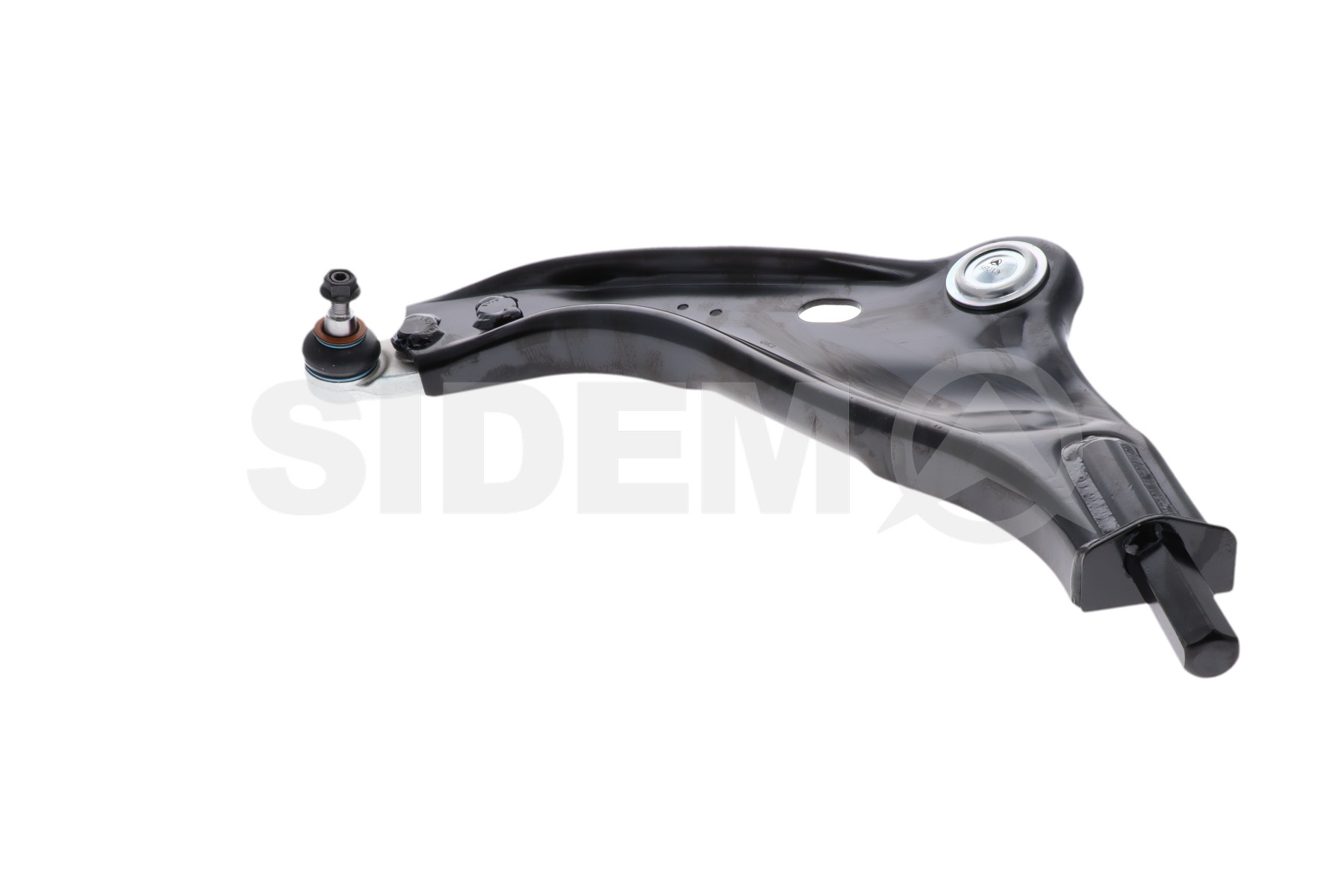 SIDEM 21676 Suspension arm Front Axle Left, Control Arm, Sheet Steel, Cone Size: 16,4 mm, Push Rod