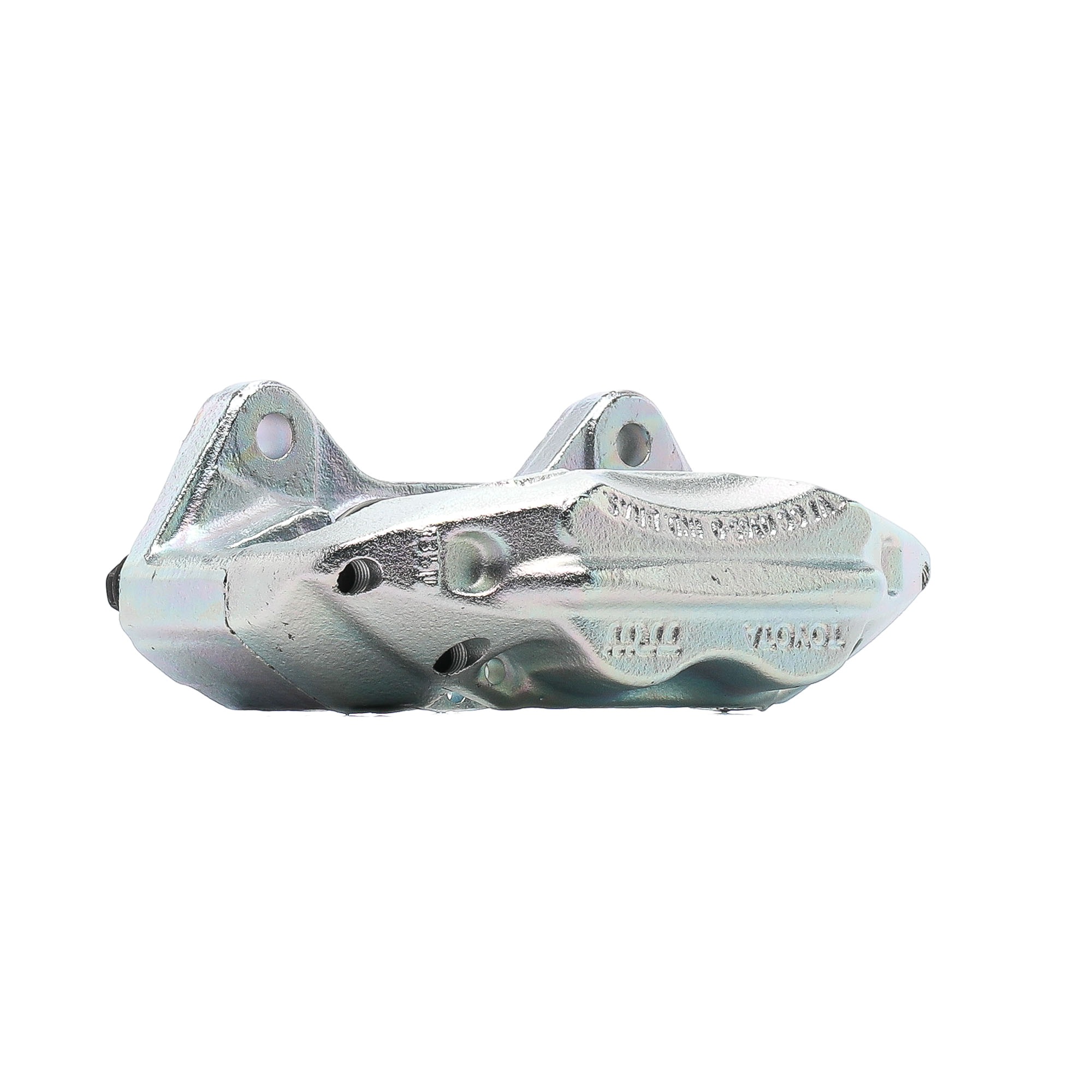 BREMBO Essential F 83 294 Brake caliper behind the axle, Front Axle Left, Grey Cast Iron
