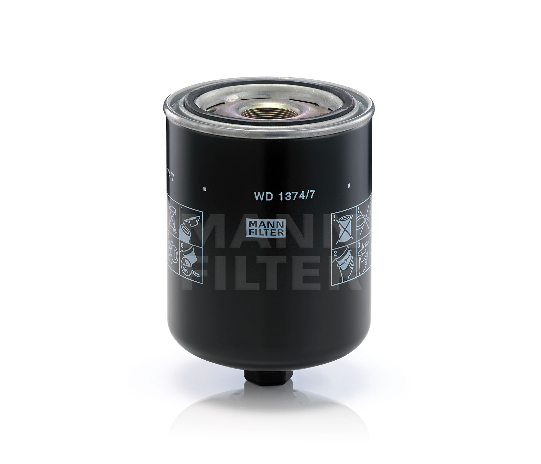 MANN-FILTER WD 1374/7 Filtre à huile pas cher dans magasin en ligne