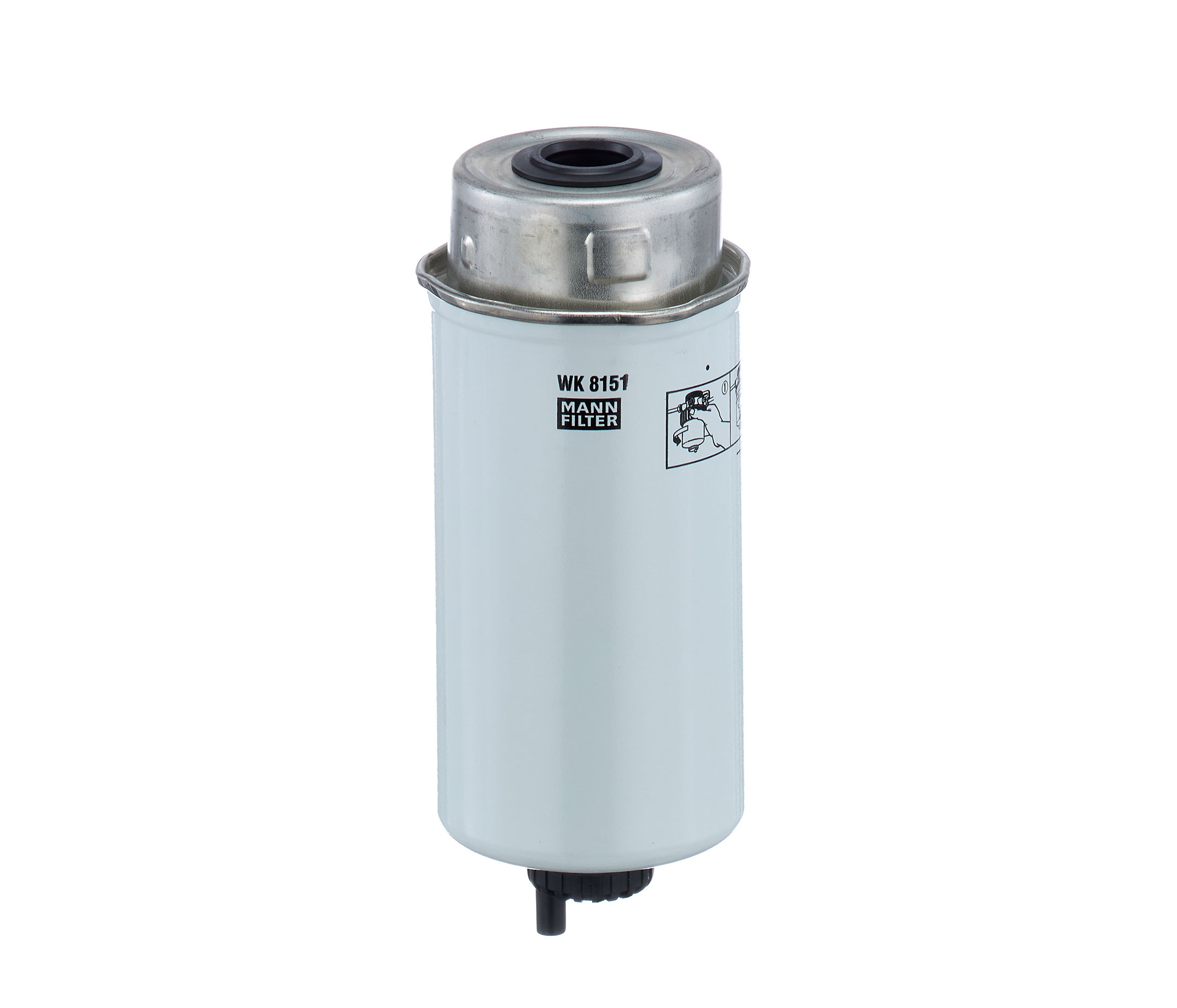 Polttoainesuodatin MANN-FILTER WK 8151