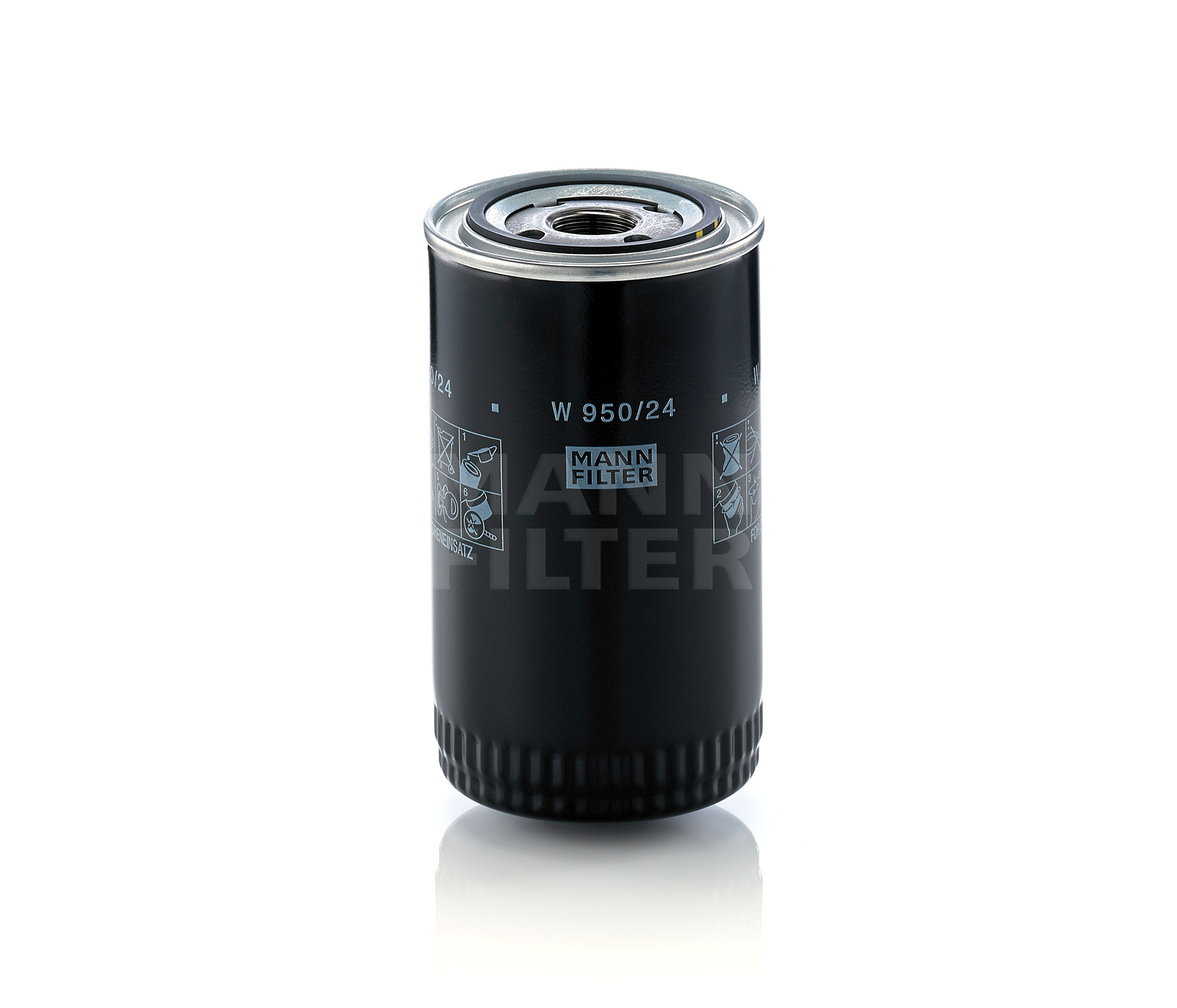 MANN-FILTER W 950/24 Filtros de aceite VOLVO FL 4 Camiones precio