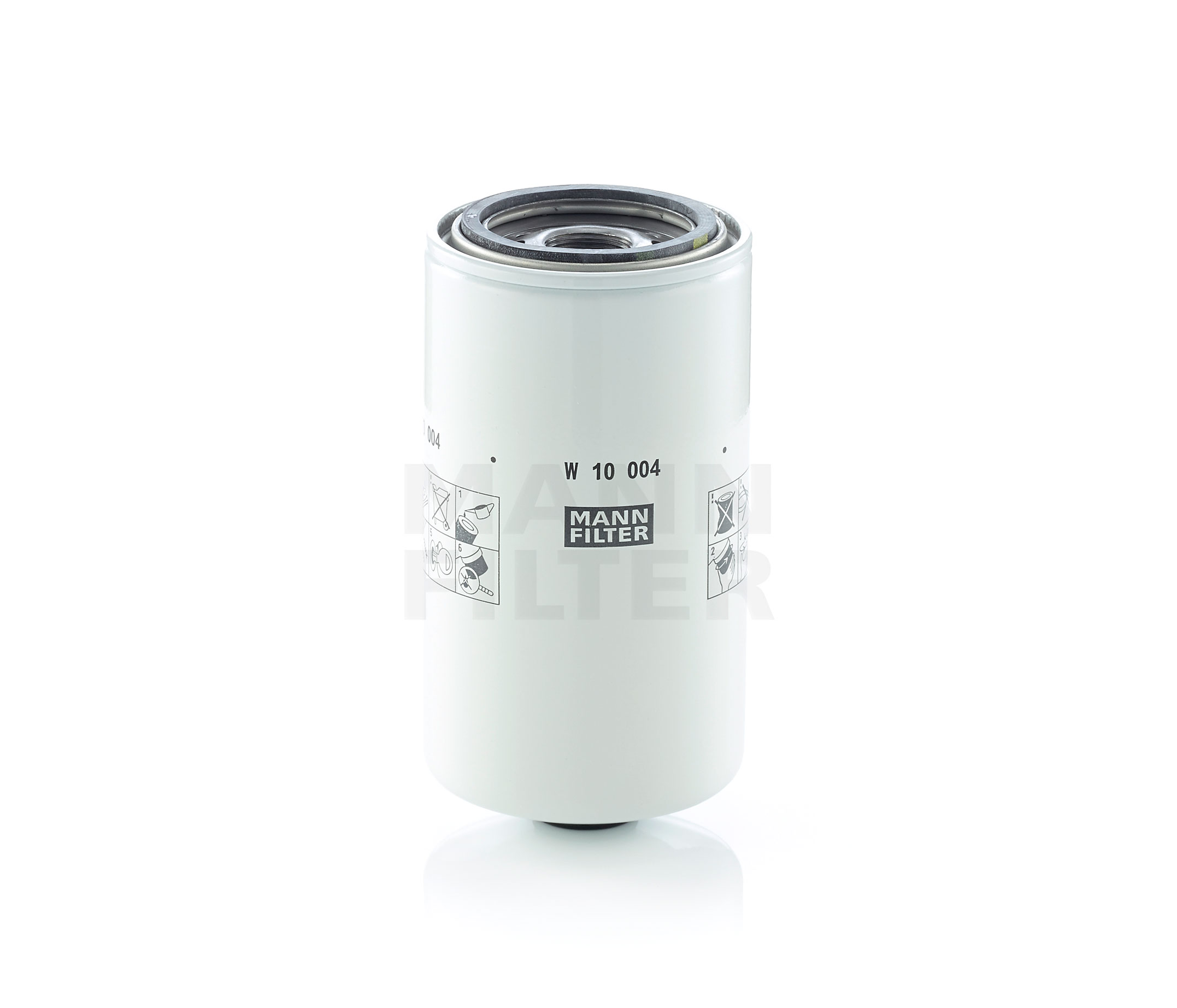 W10004 Filtro olio MANN-FILTER 3937 743 MERCEDES-BENZ