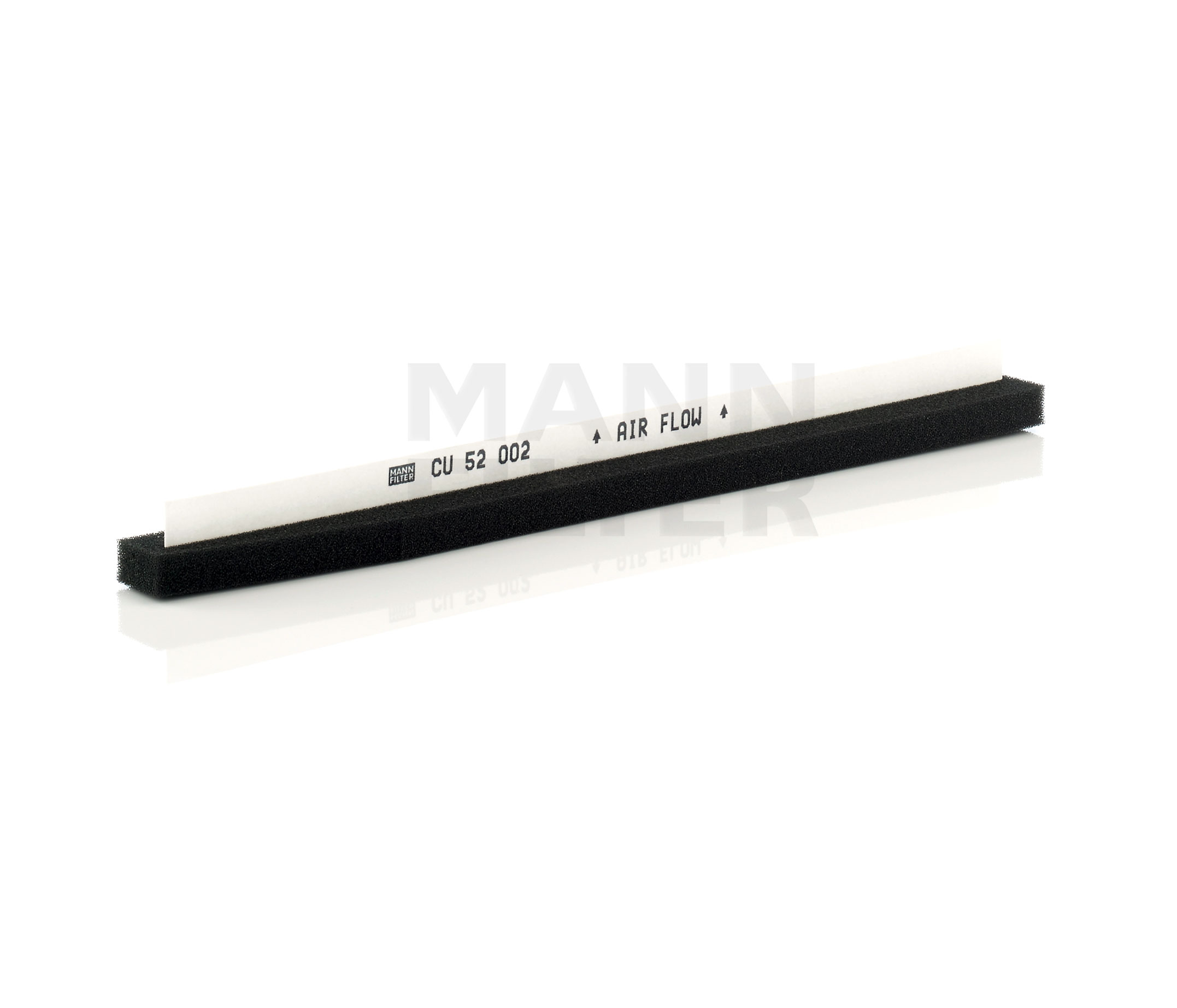 MANN-FILTER Particulate Filter, 520 mm x 50 mm x 40 mm Width: 50mm, Height: 40mm, Length: 520mm Pollen filter CU 52 002 buy