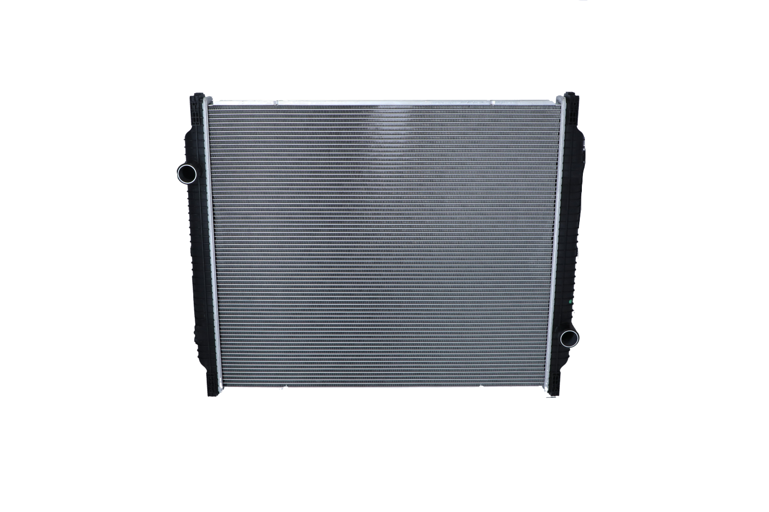 NRF 599563 Engine radiator Aluminium, 810 x 716 x 48 mm, without frame, Brazed cooling fins