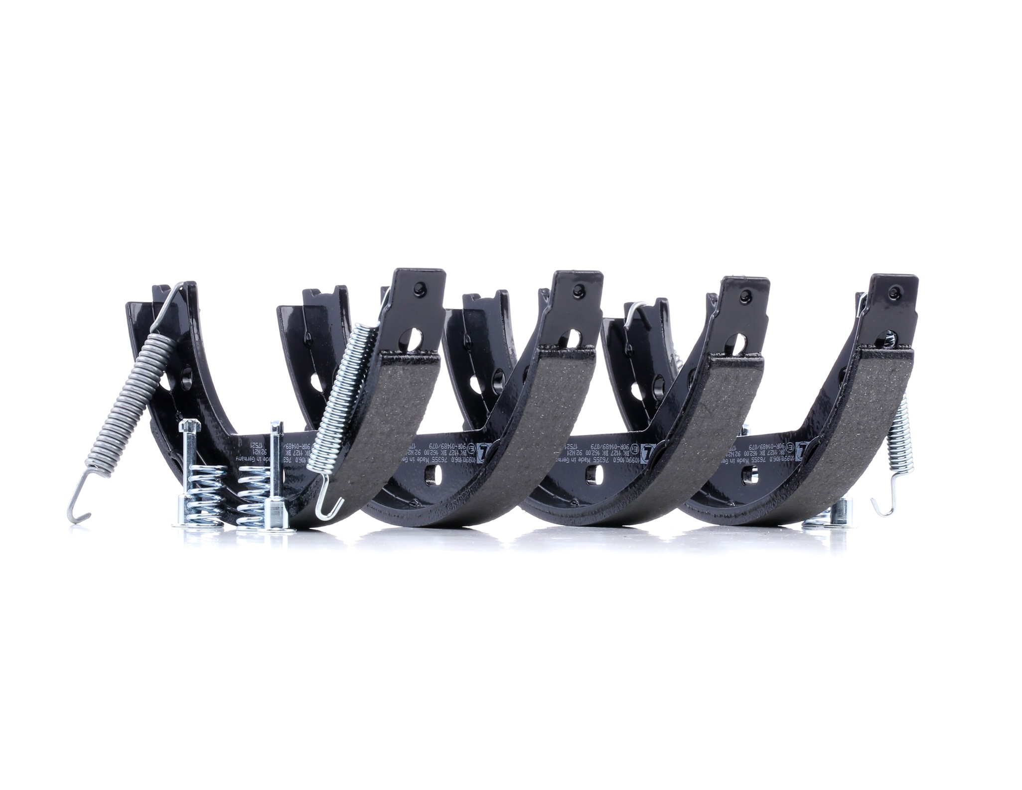 ZIMMERMANN 10990.106.0 Handbrake shoes Photo corresponds to scope of supply, with spring