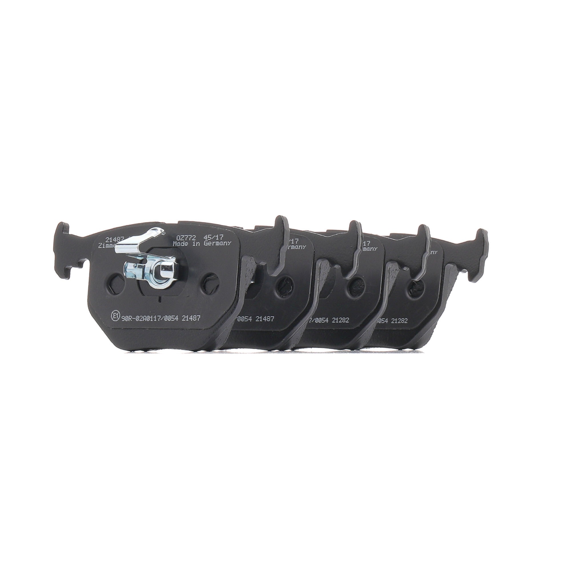 21487.170.9 ZIMMERMANN Komplet zavornih oblog, ploscne (kolutne) zavore BMW E60