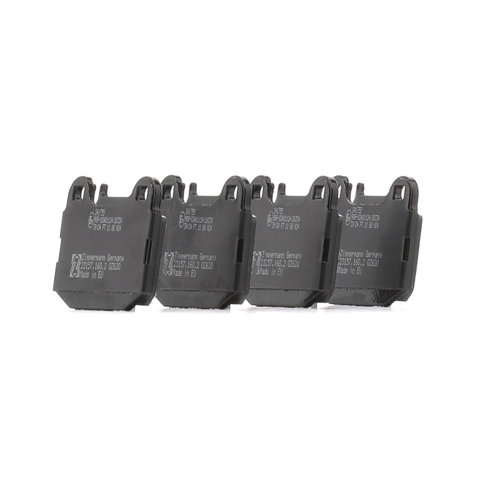 ZIMMERMANN 23157.160.2 Plaquettes de frein contact de signal d'usure inclus