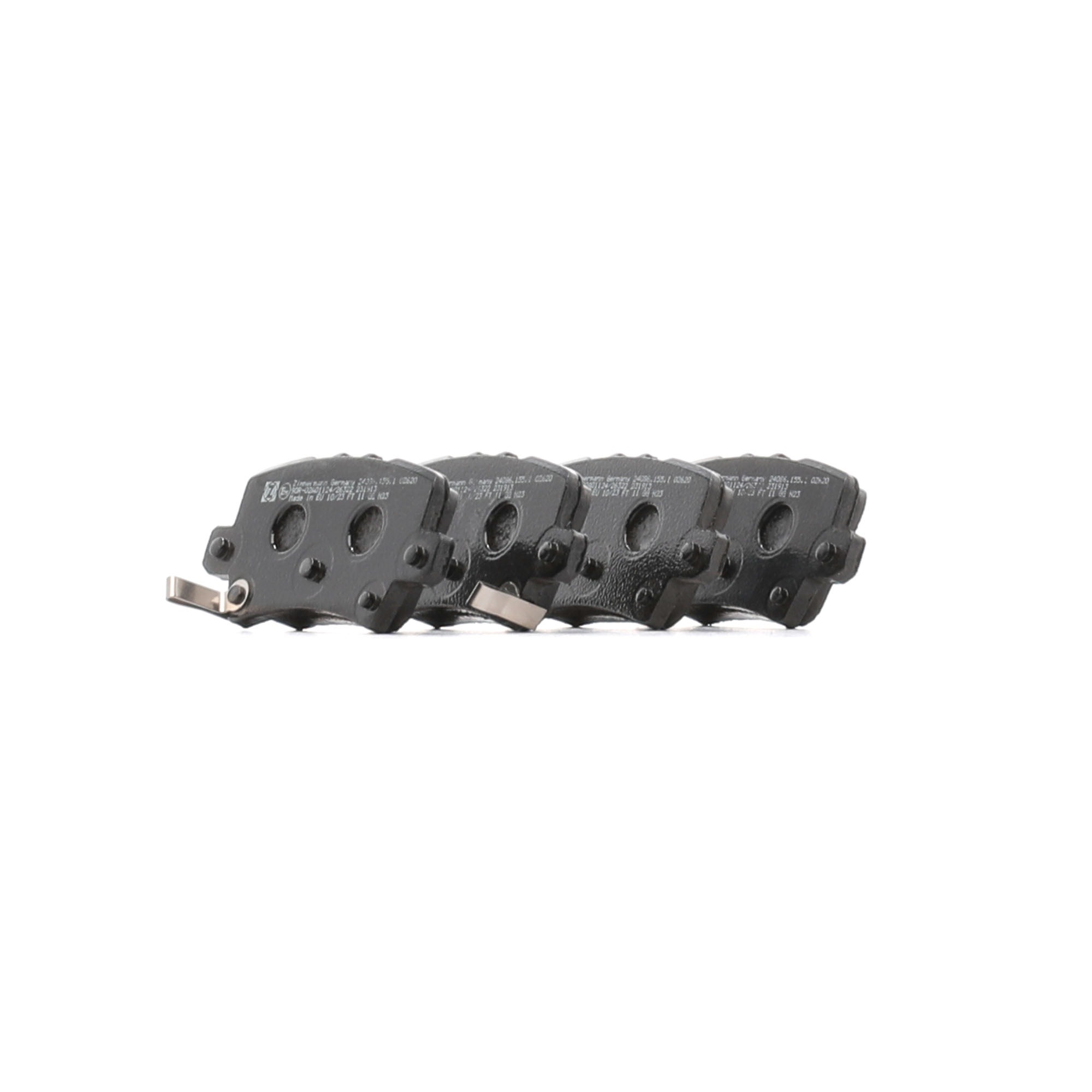Original 24086.155.1 Racing brake pads ZIMMERMANN HONDA