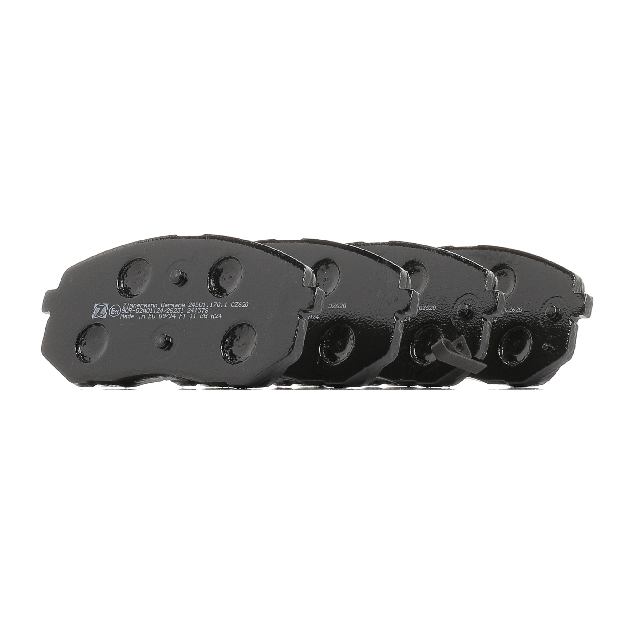 ZIMMERMANN 24501.170.1 Brake pad set cheap in online store