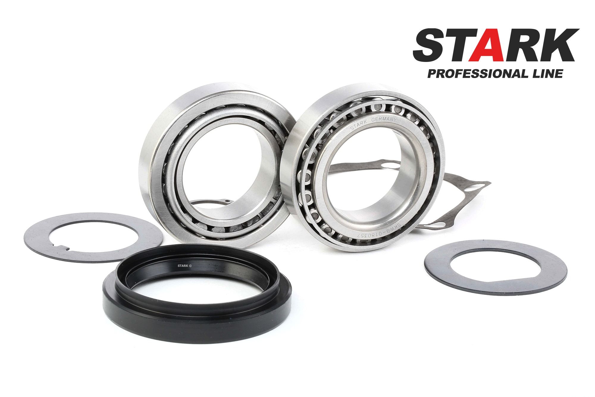 STARK SKWB-0180357 Wheel bearing kit Front axle both sides, Rear Axle both sides, 78 mm