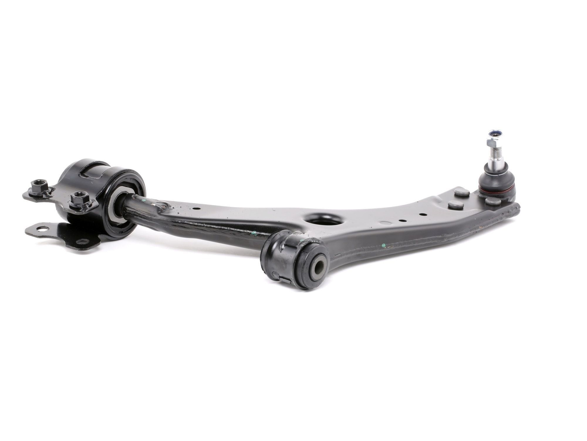A.B.S. 211191 Suspension arm with ball joint, with rubber mount, Control Arm, Steel, Cone Size: 18 mm