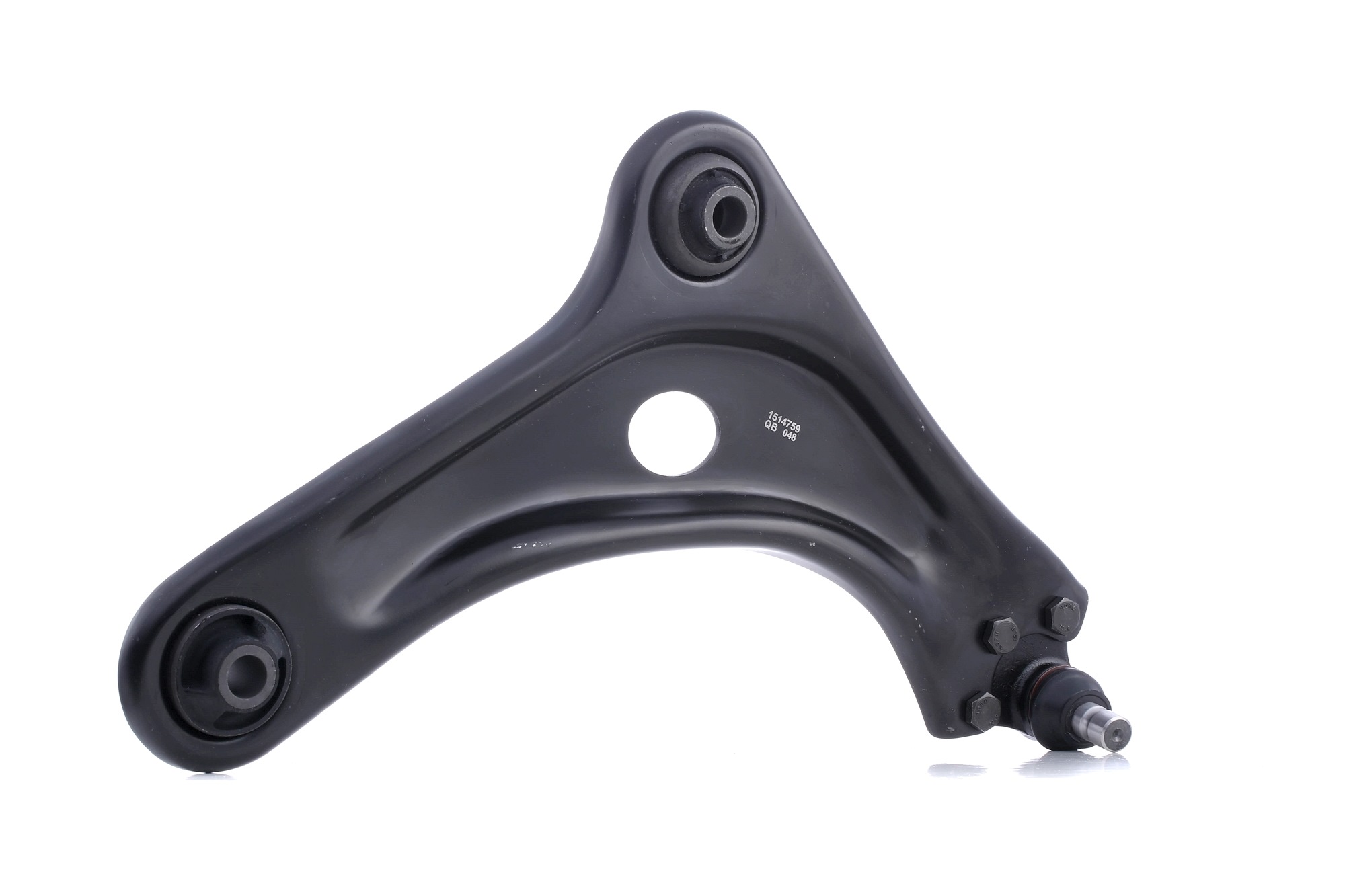 211273 A.B.S. Control arm CITROËN with ball joint, with rubber mount, Control Arm, Cast Steel, Cone Size: 18 mm