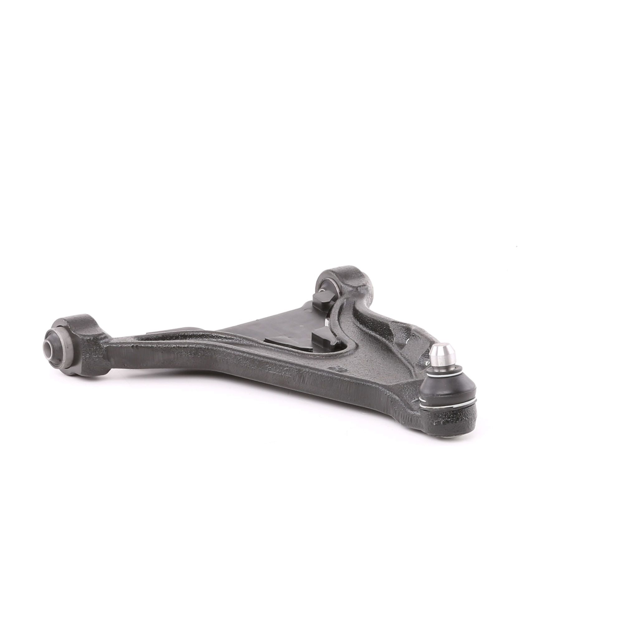 A.B.S. 210587 Suspension arm with ball joint, with rubber mount, Control Arm, Cast Steel, Cone Size: 19 mm