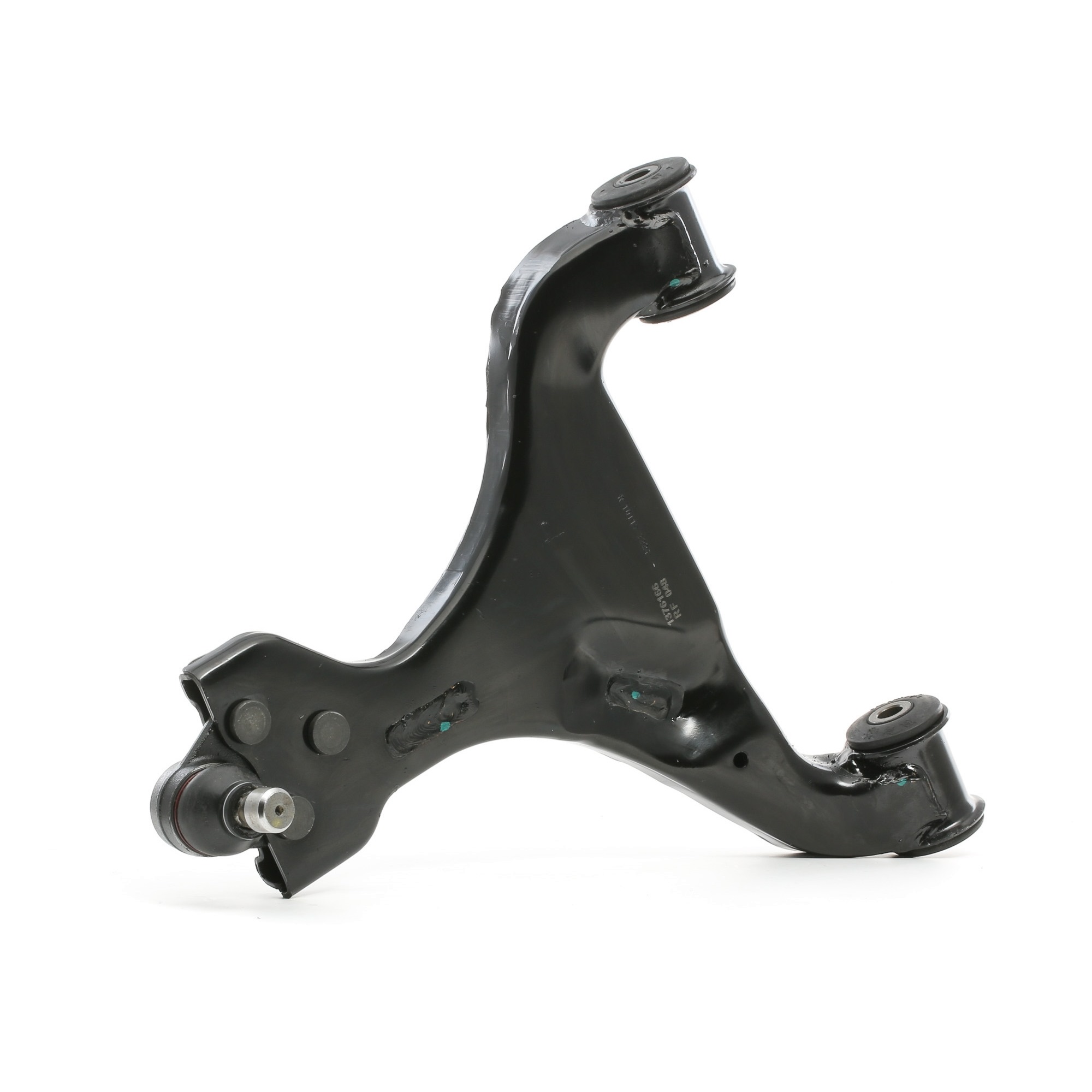 A.B.S. 210942 Suspension arm with ball joint, with rubber mount, Control Arm, Steel, Cone Size: 22 mm