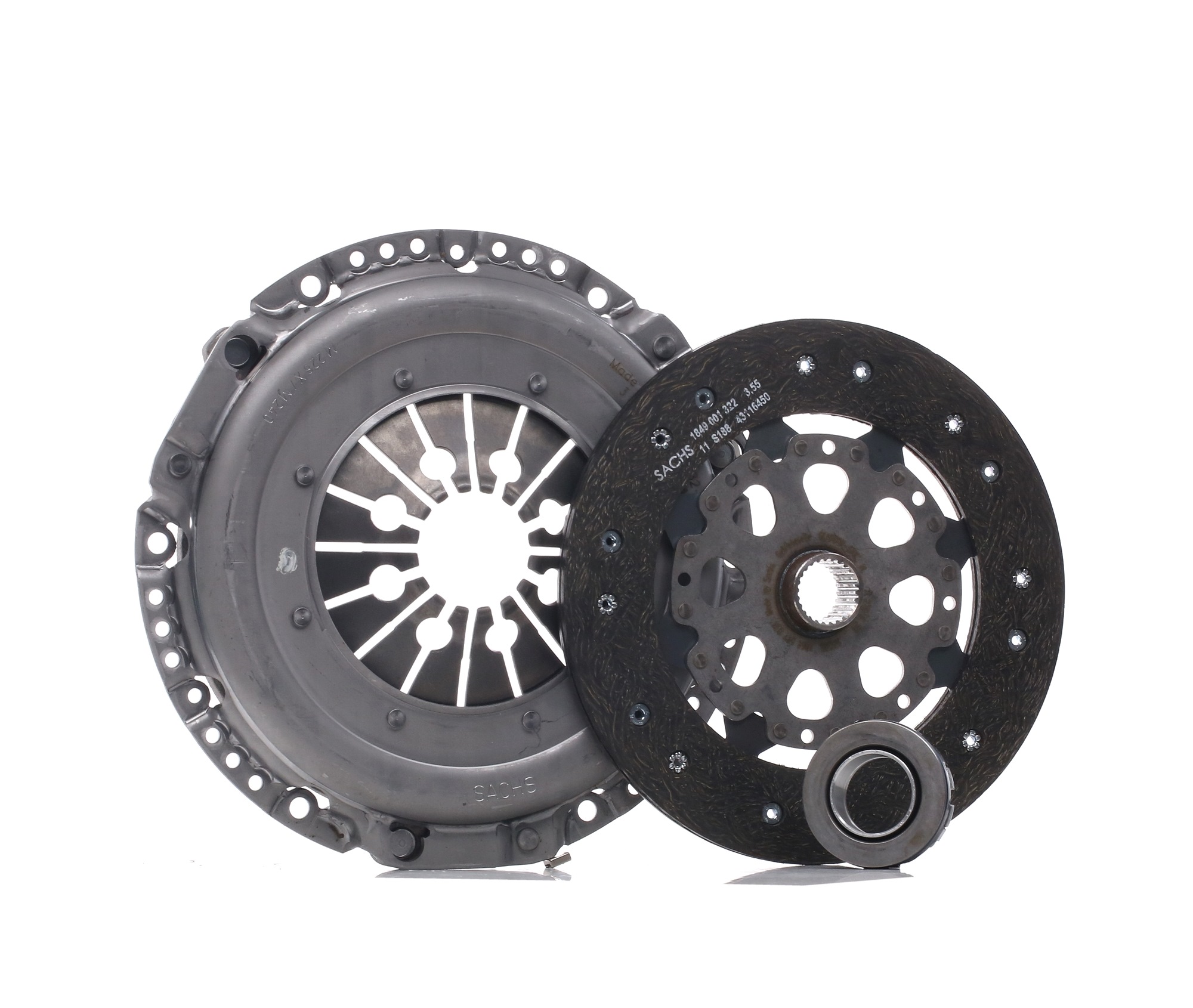 SACHS 3000 824 601 Kit Frizione Completo Per Mazda MX-5 MK II (NB) 1998-2005 - Spingidisco, Disco E Cuscinetto